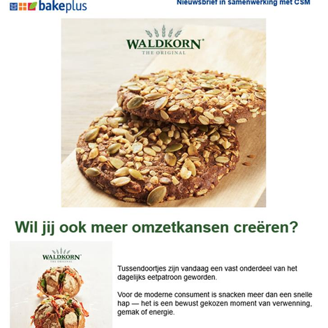 Dedicated nieuwsbrief Bakeplus