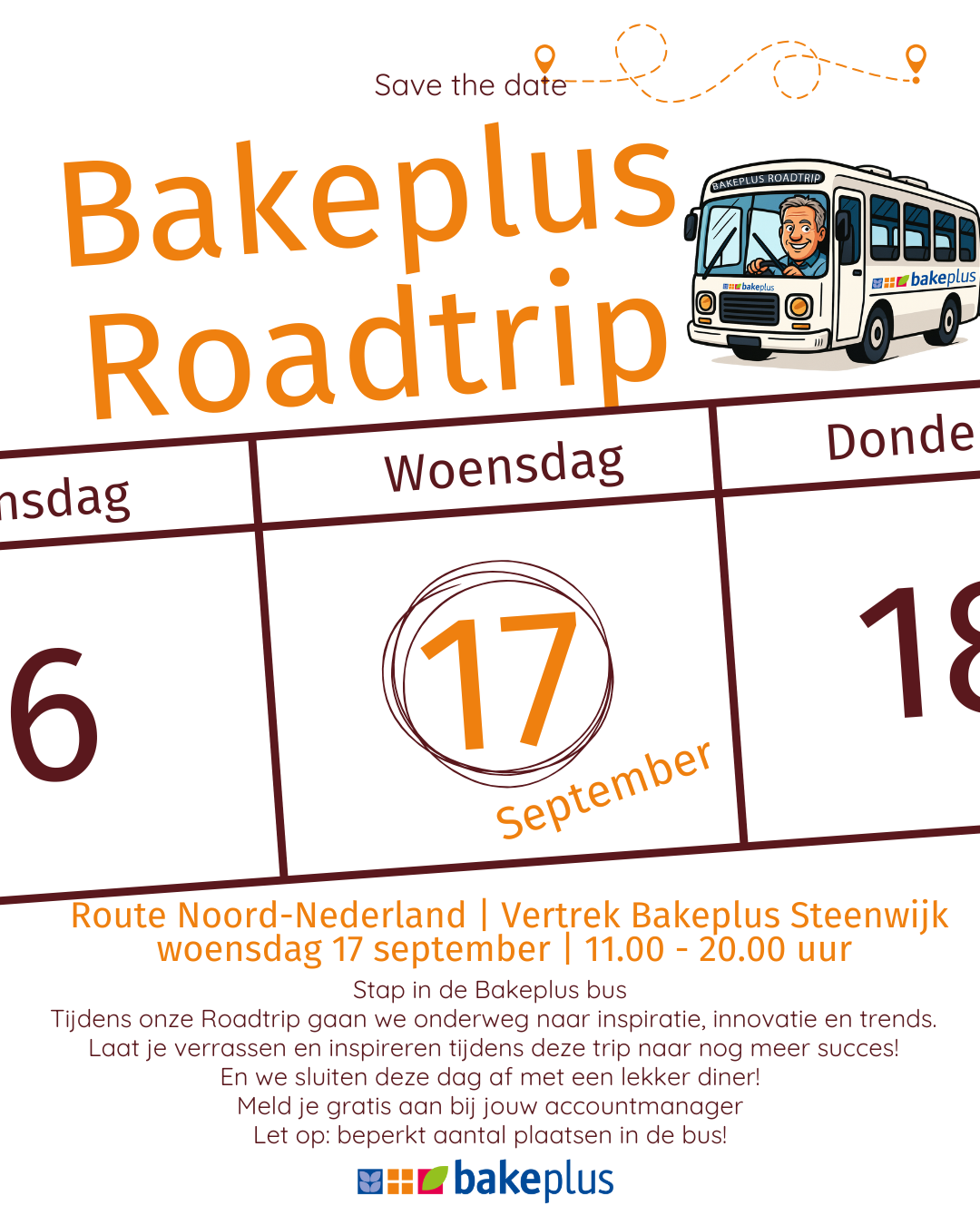 Bakeplus Roadtrip Noord