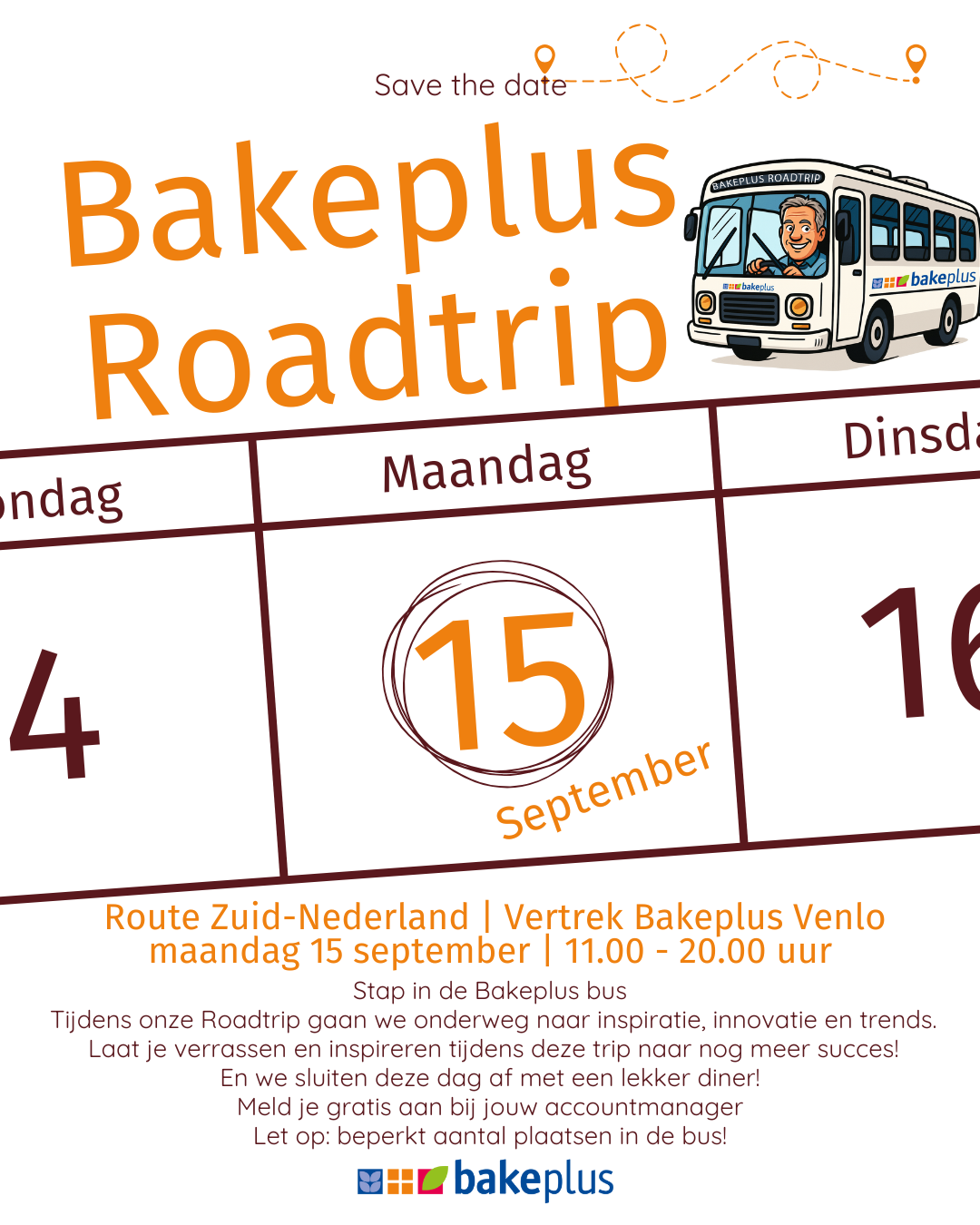 Bakeplus Roadtrip Zuid