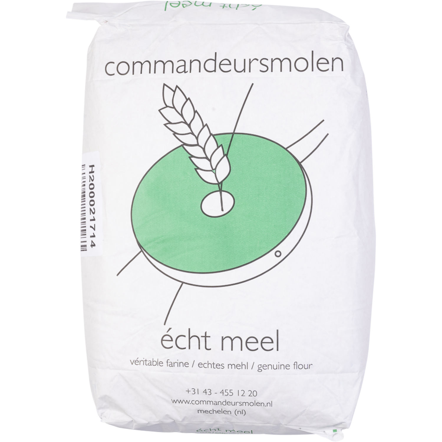 Bio Havermeel Fijn 20 kg NL-Bio-01