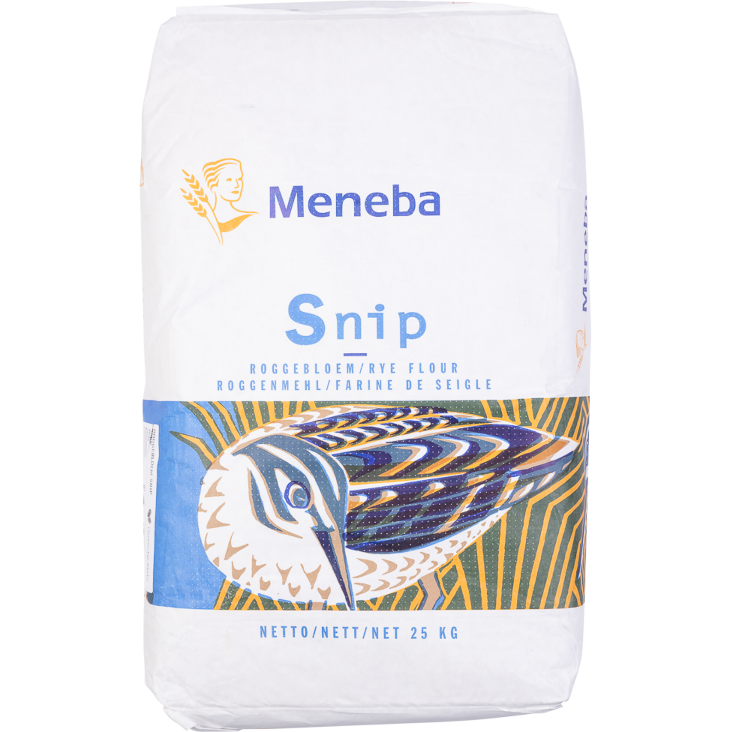 Meneba Roggebloem Snip 25 kg