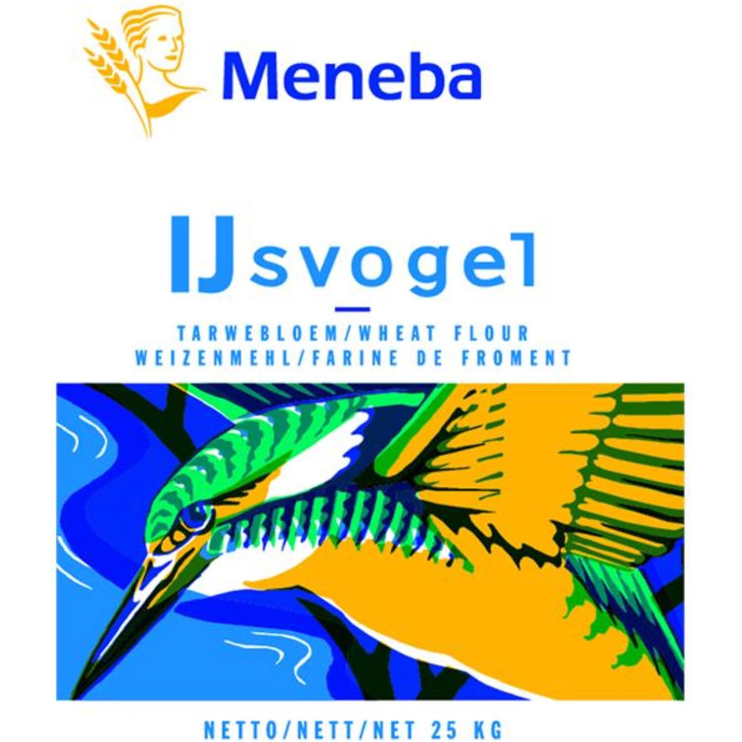 Meneba IJsvogel 450kg 18x25kg Rolc. Incl. Rolcontainerkorting