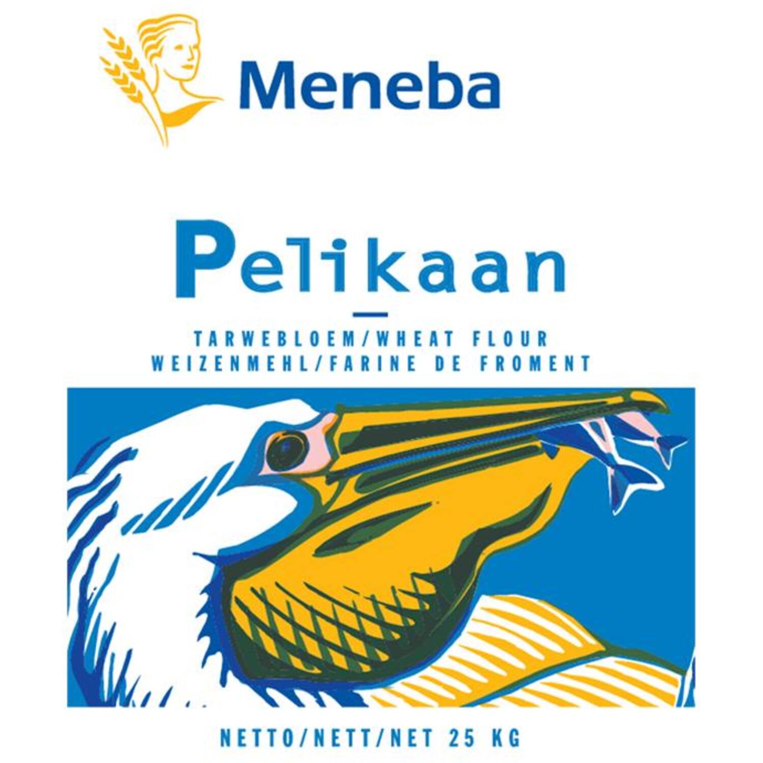 Meneba Pelikaan 450 kg 18x25 kg Rolcontainer incl rolc.korting