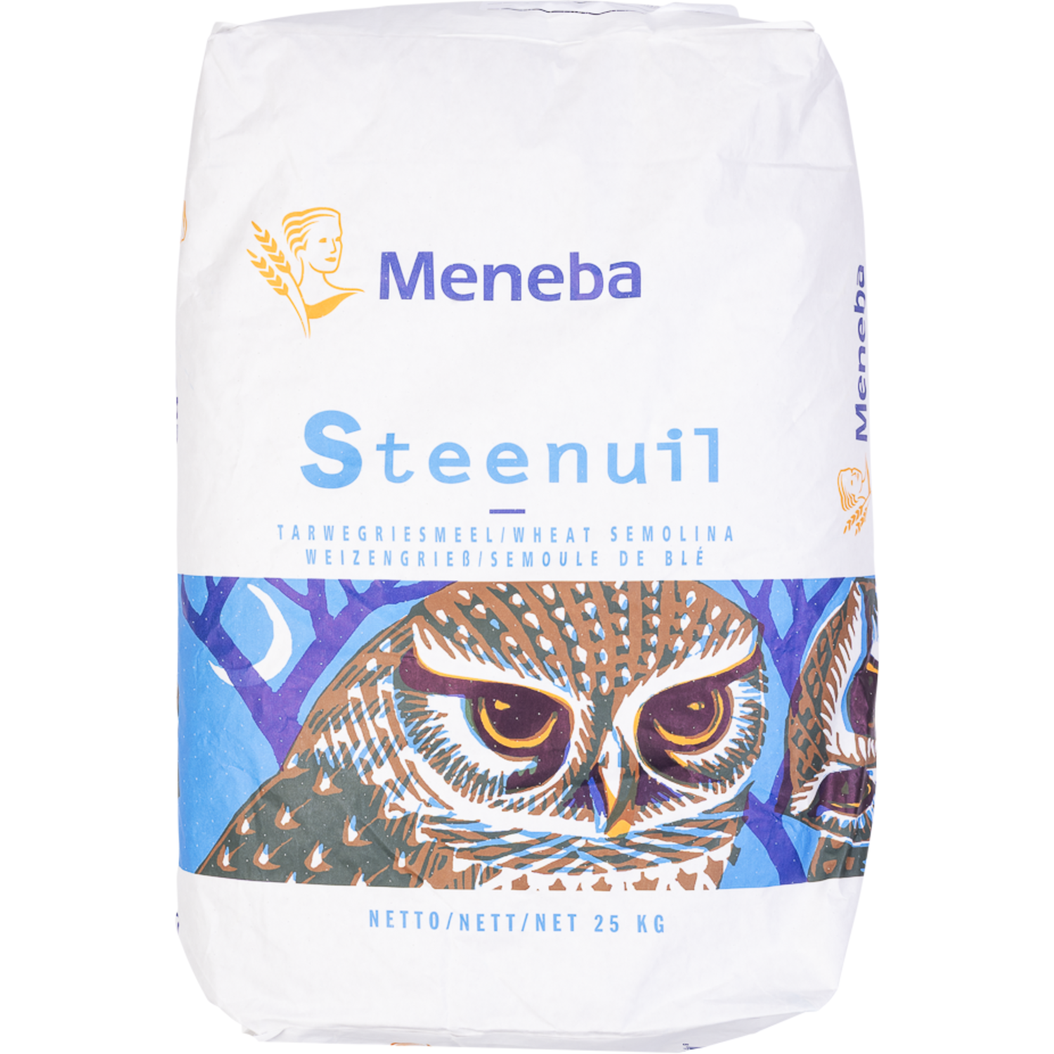 Meneba Steenuil/Tarwegries 25 kg