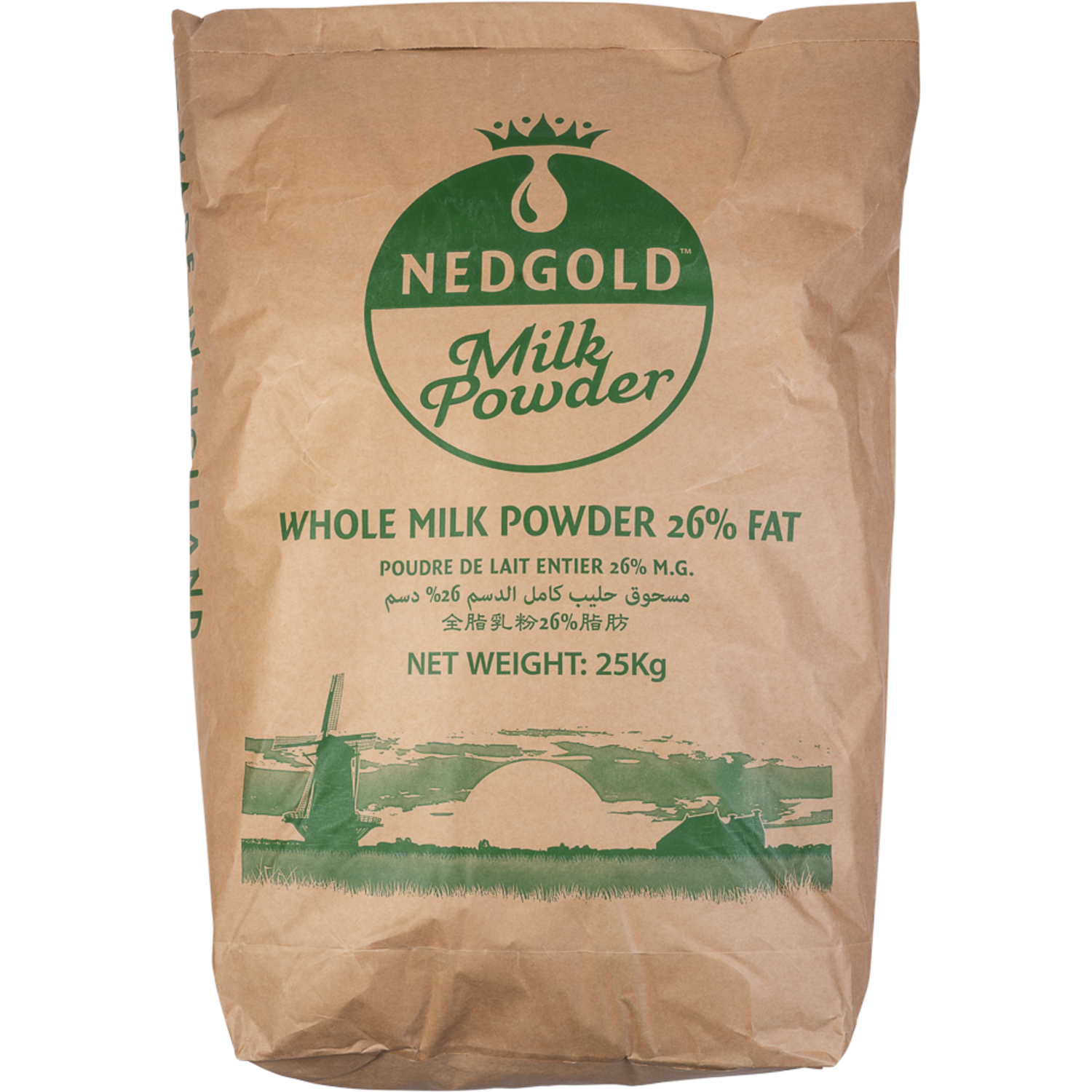Nedgold Melkpoeder 26% 25kg