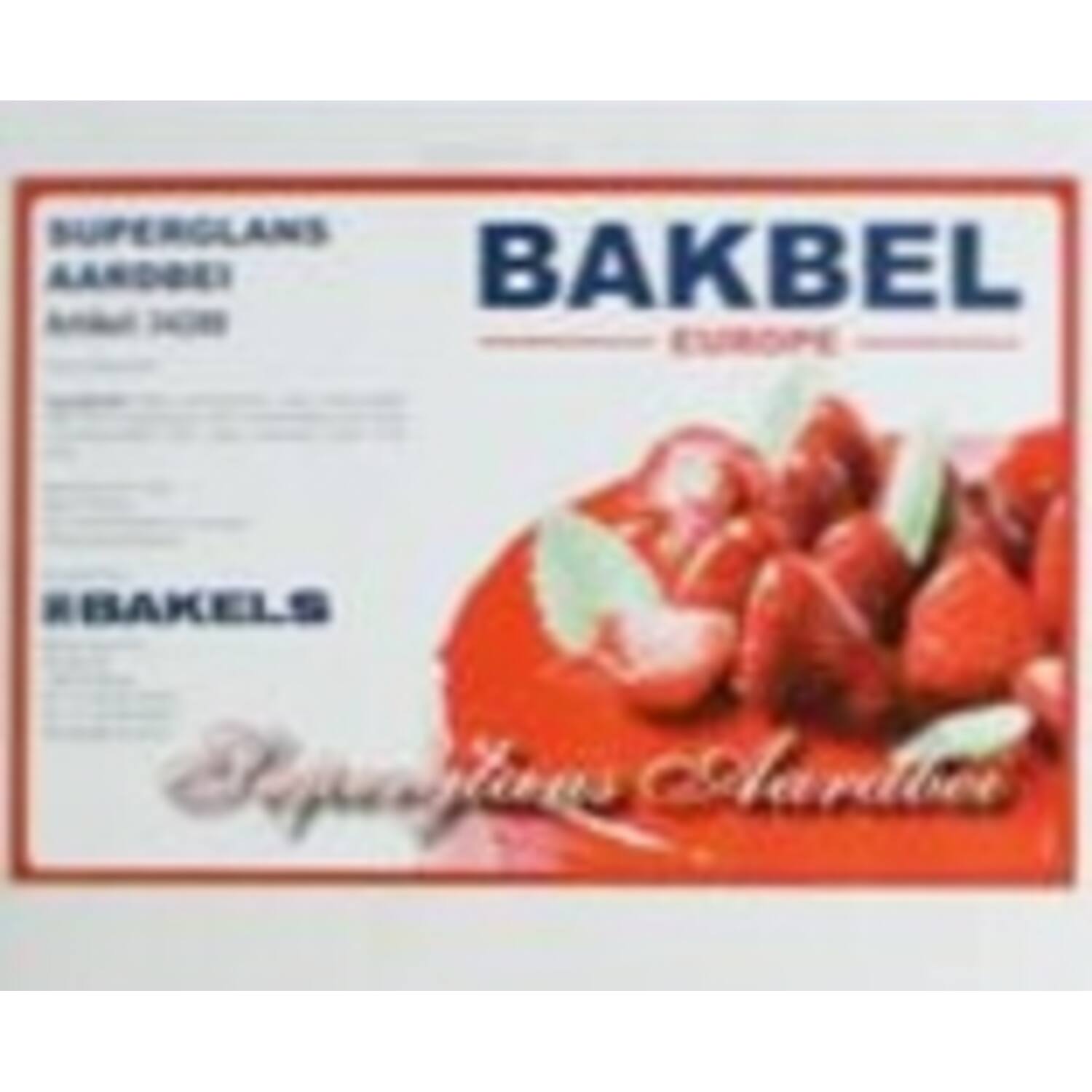 Bakels Superglaze Red / Aardbei 15kg