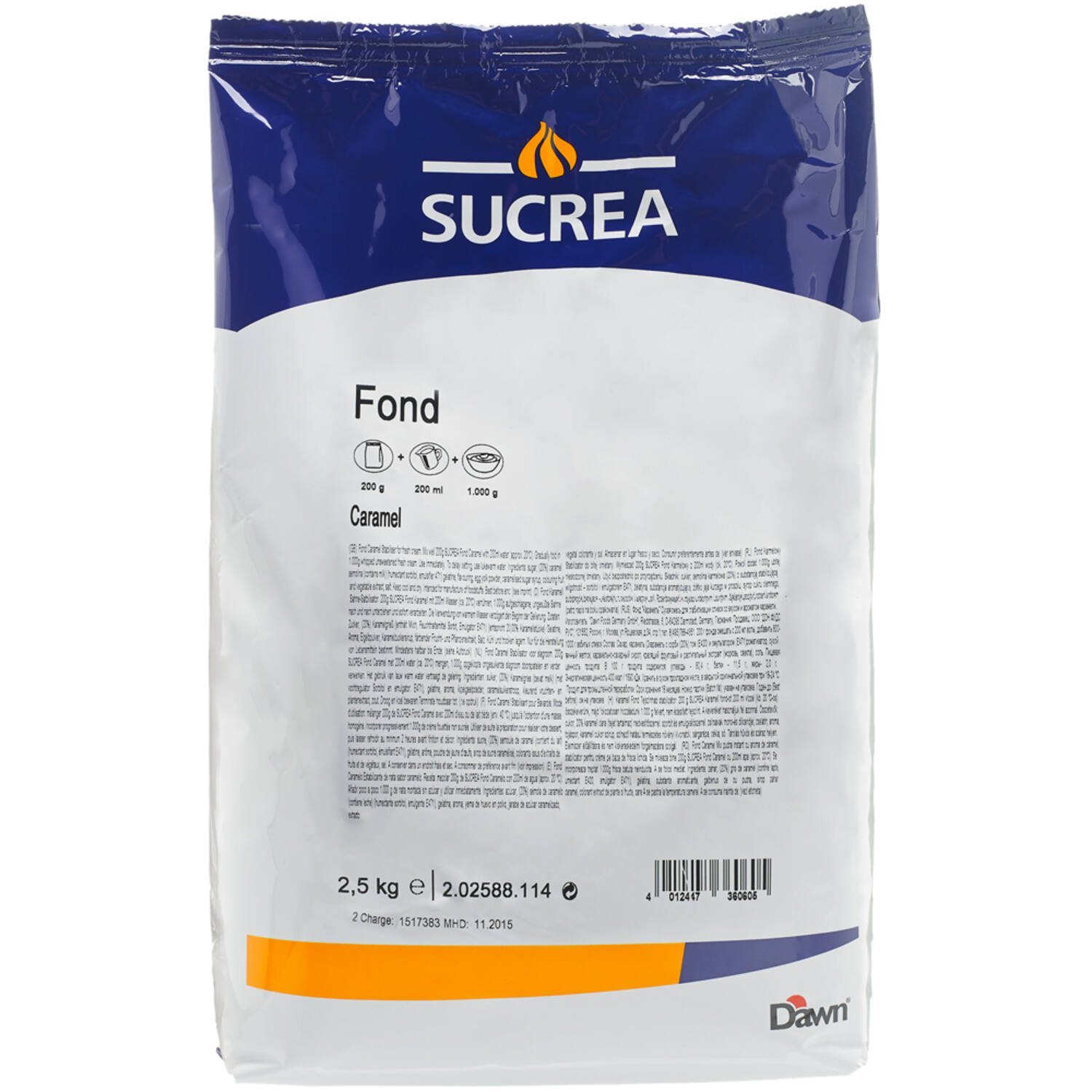 Dawn Fond Caramel 2,5 kg (2)