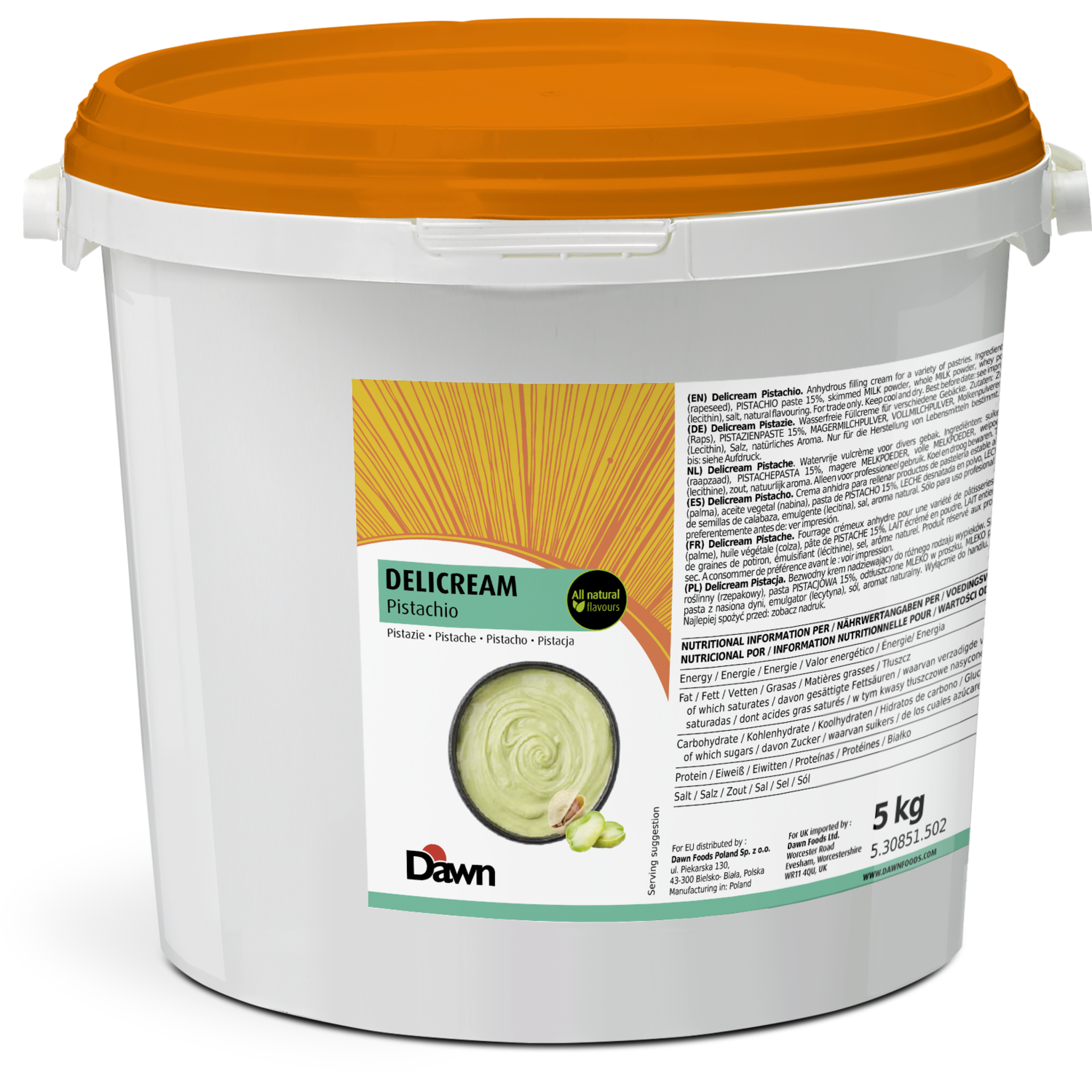 Dawn Delicream Pistache 5 Kg