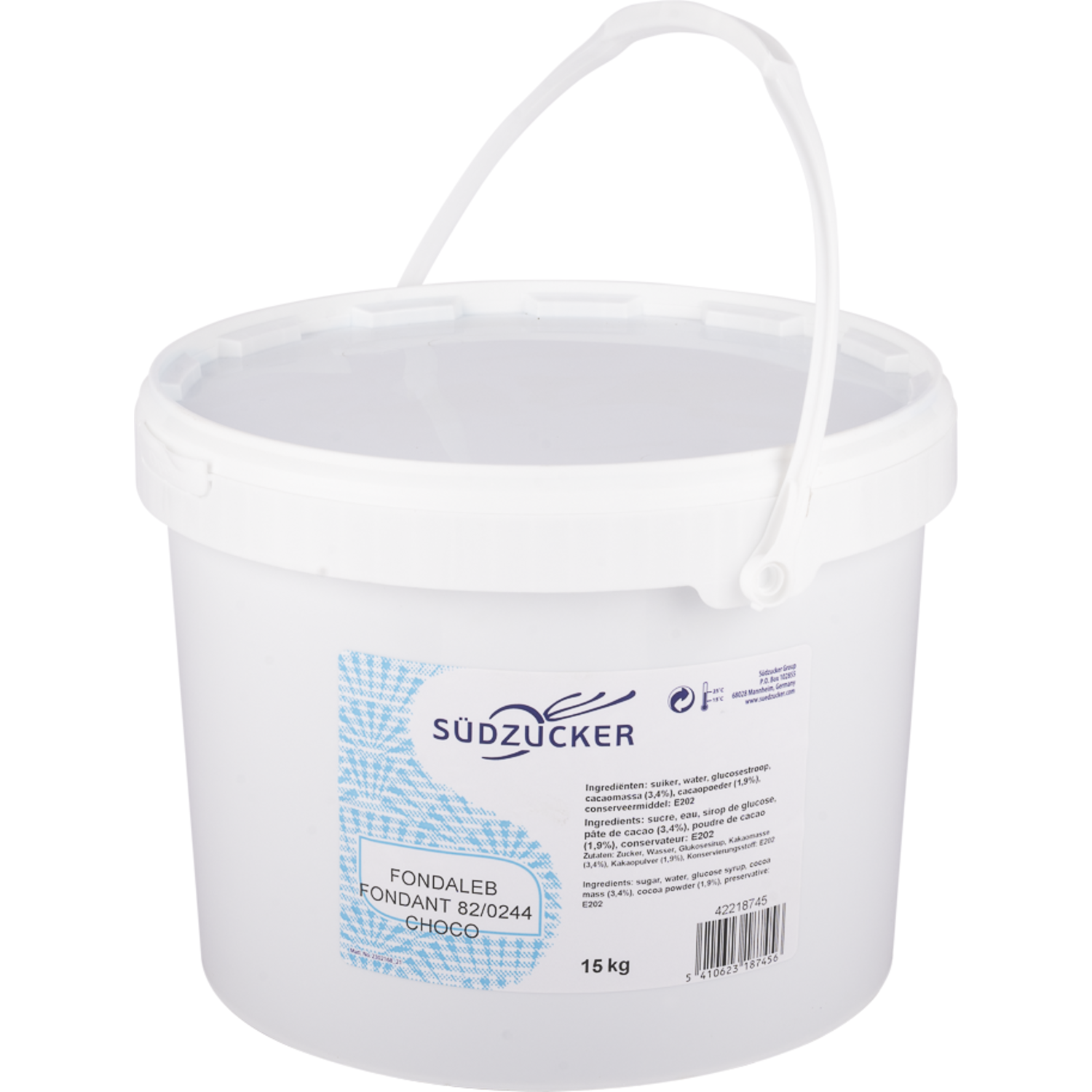 Fondaleb Fondant Choco 15 kg
