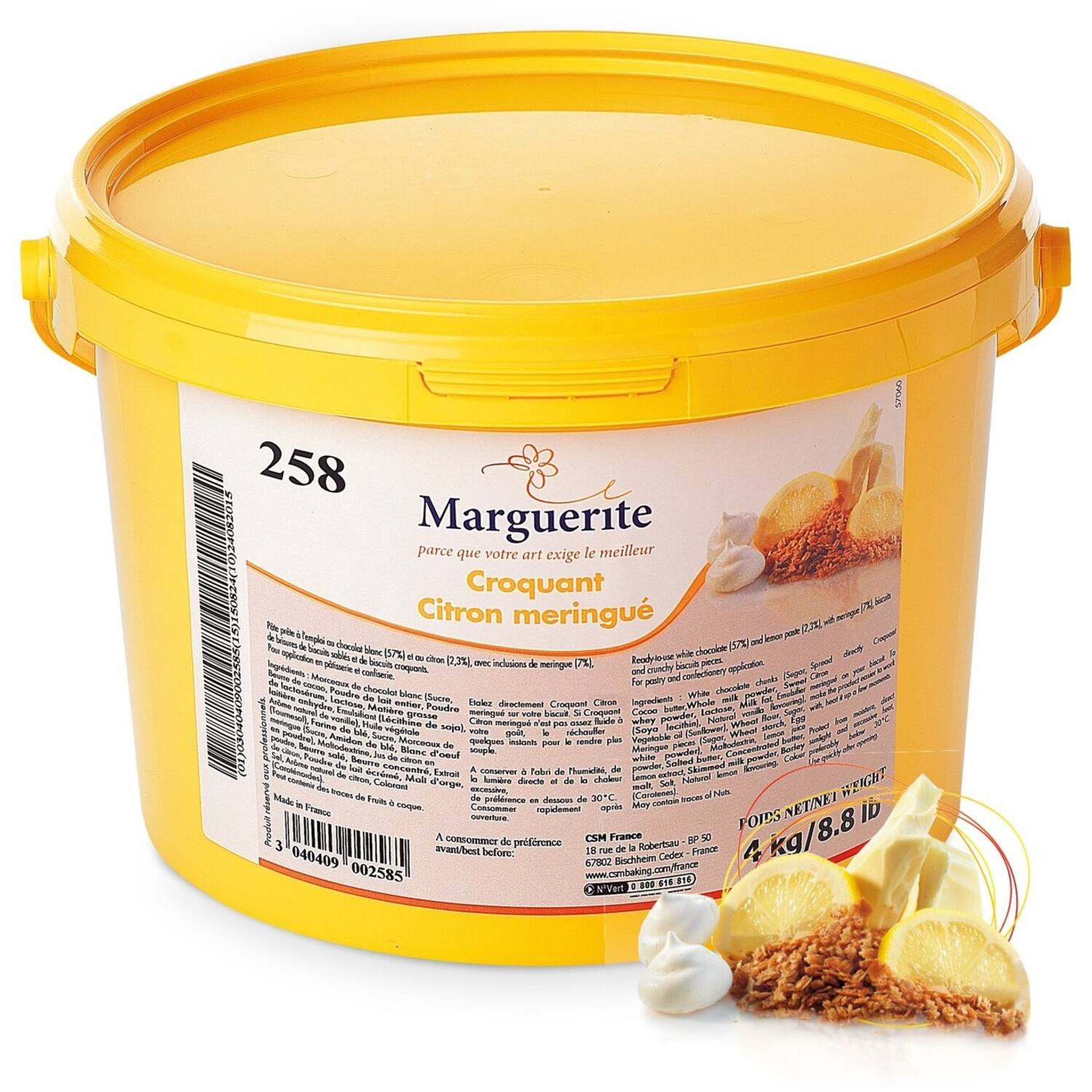 CSM Croquant Citroen Meringue 4 kg