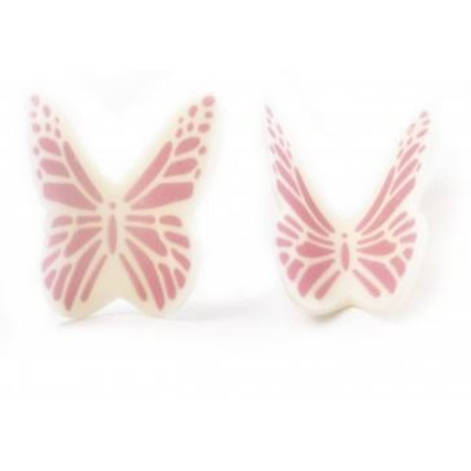 Dobla Butterfly White Pink (120)