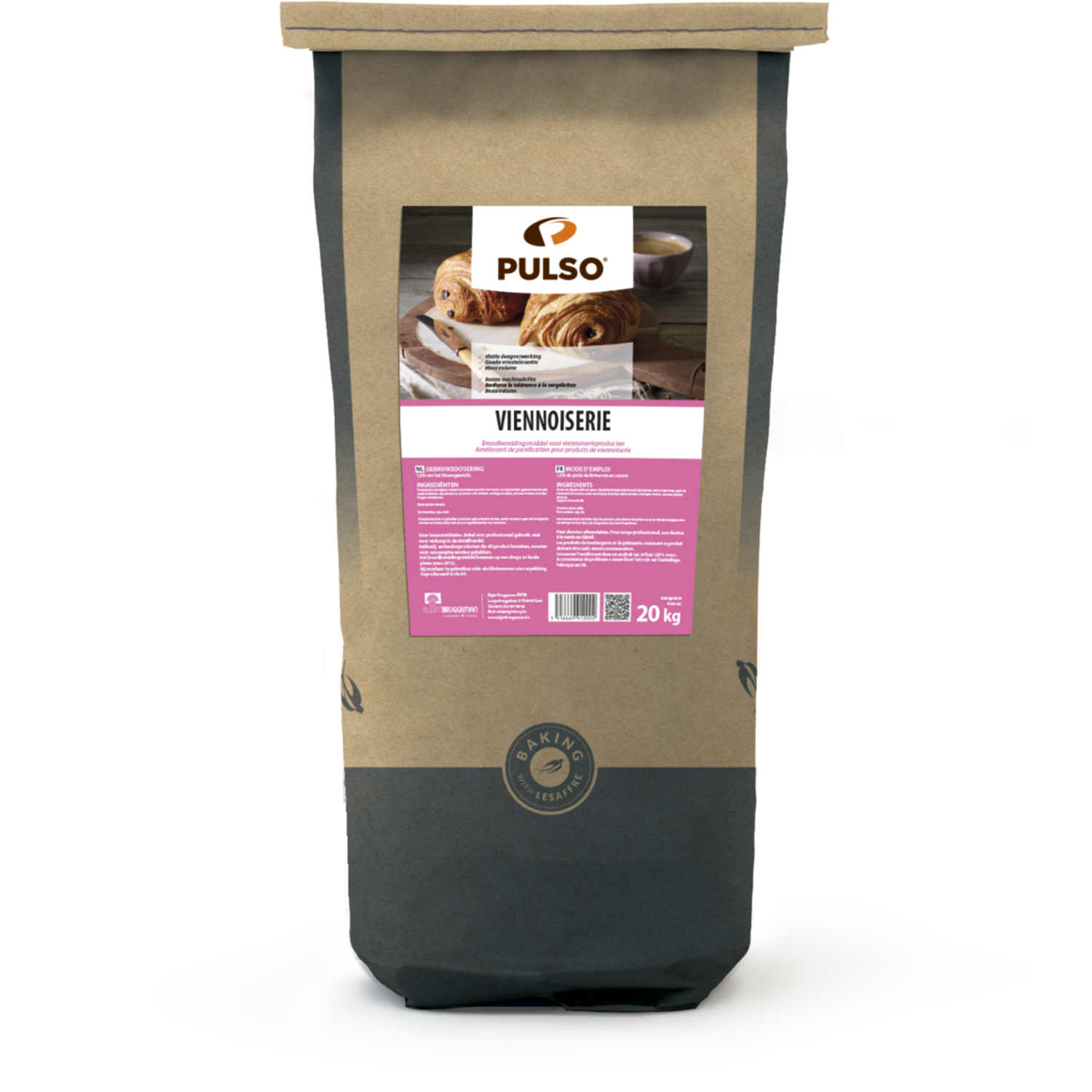 Pulso Viennoiserie 20 kg Bruggeman