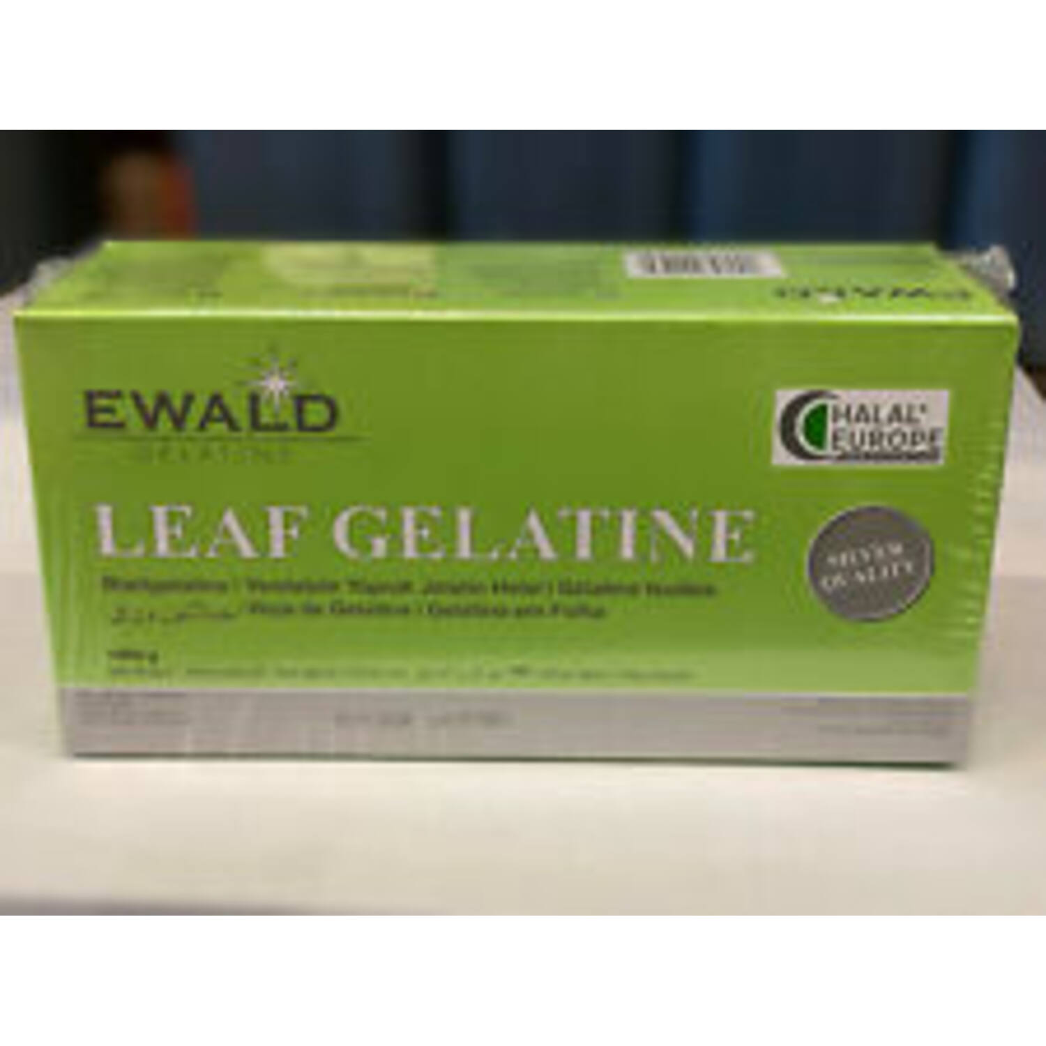 Gelatine Blaadjes Silber Varken