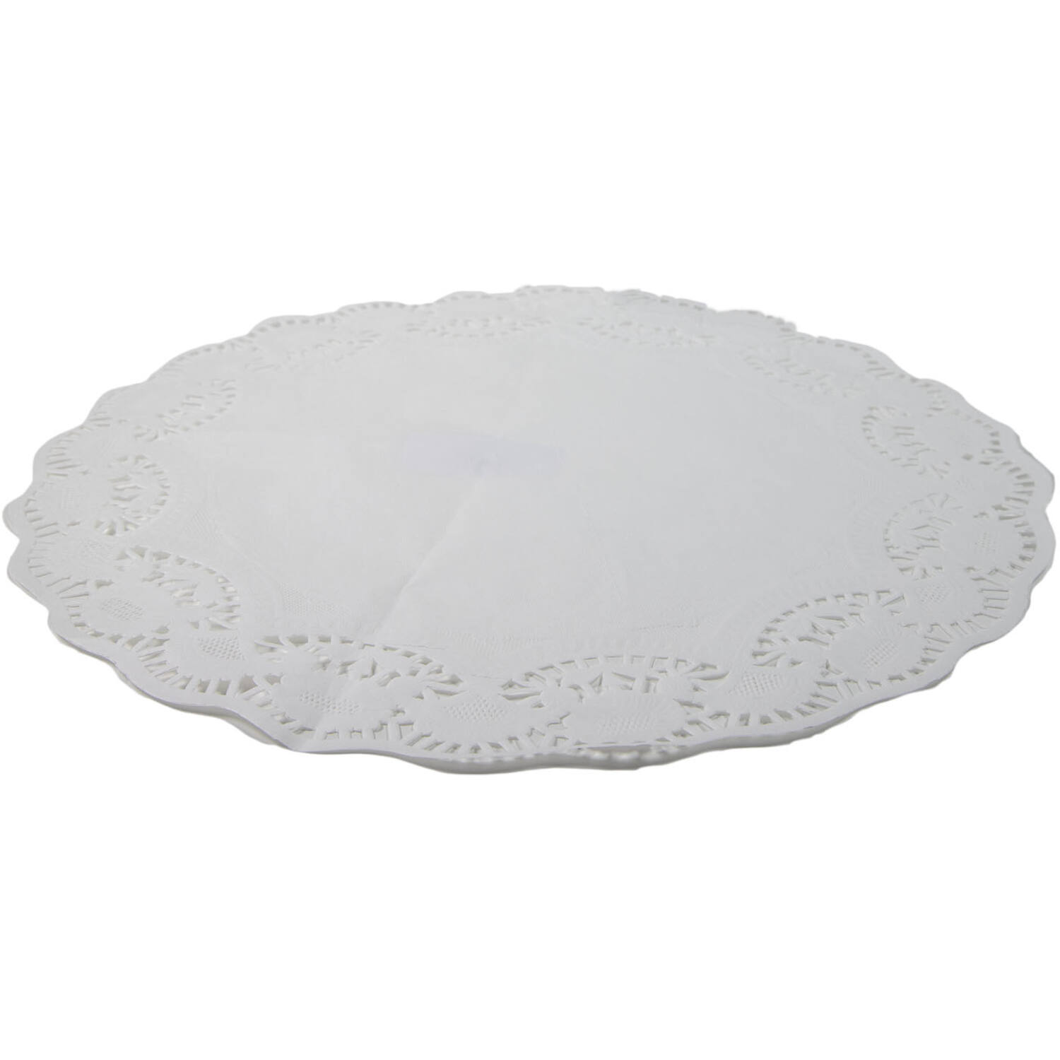 Taartranden rond wit 34cm (250)