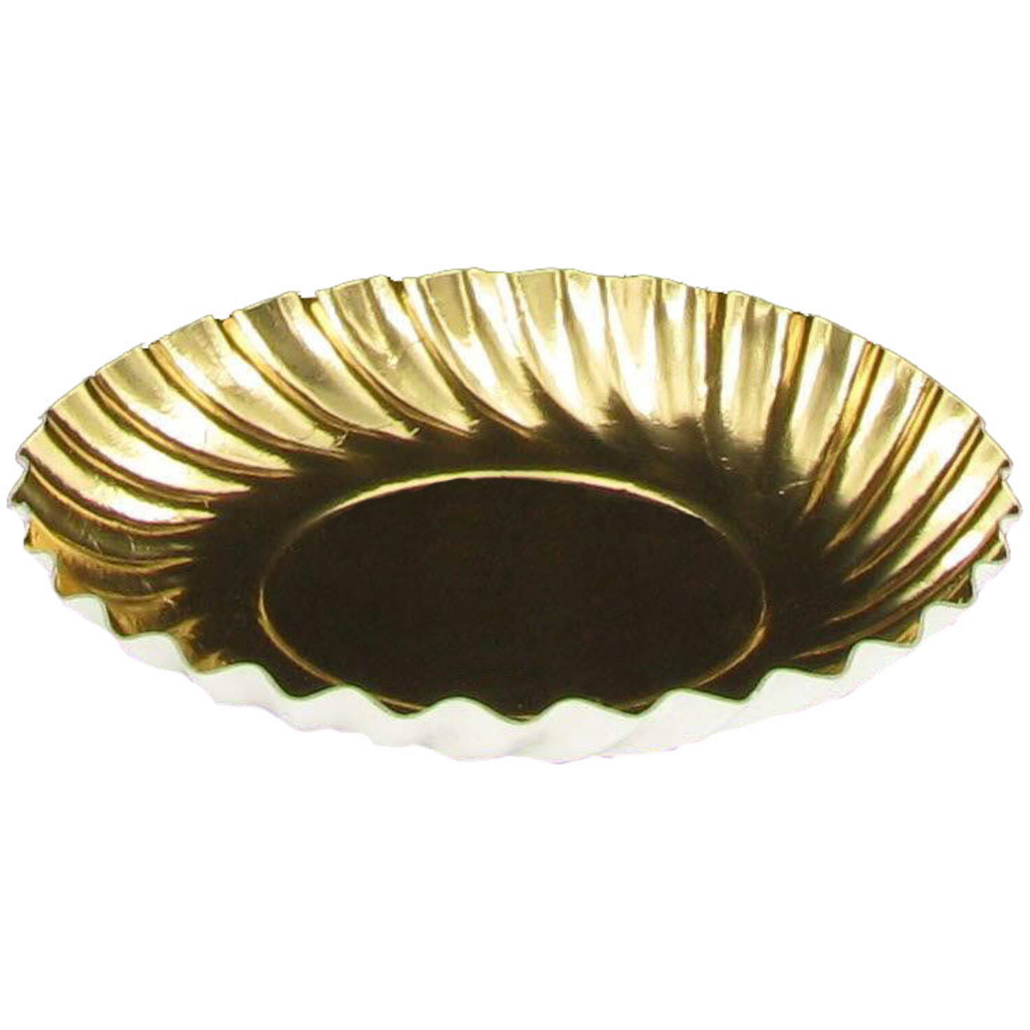 Gebaksbordjes Goud Geschulpd 88 Mm (2000)