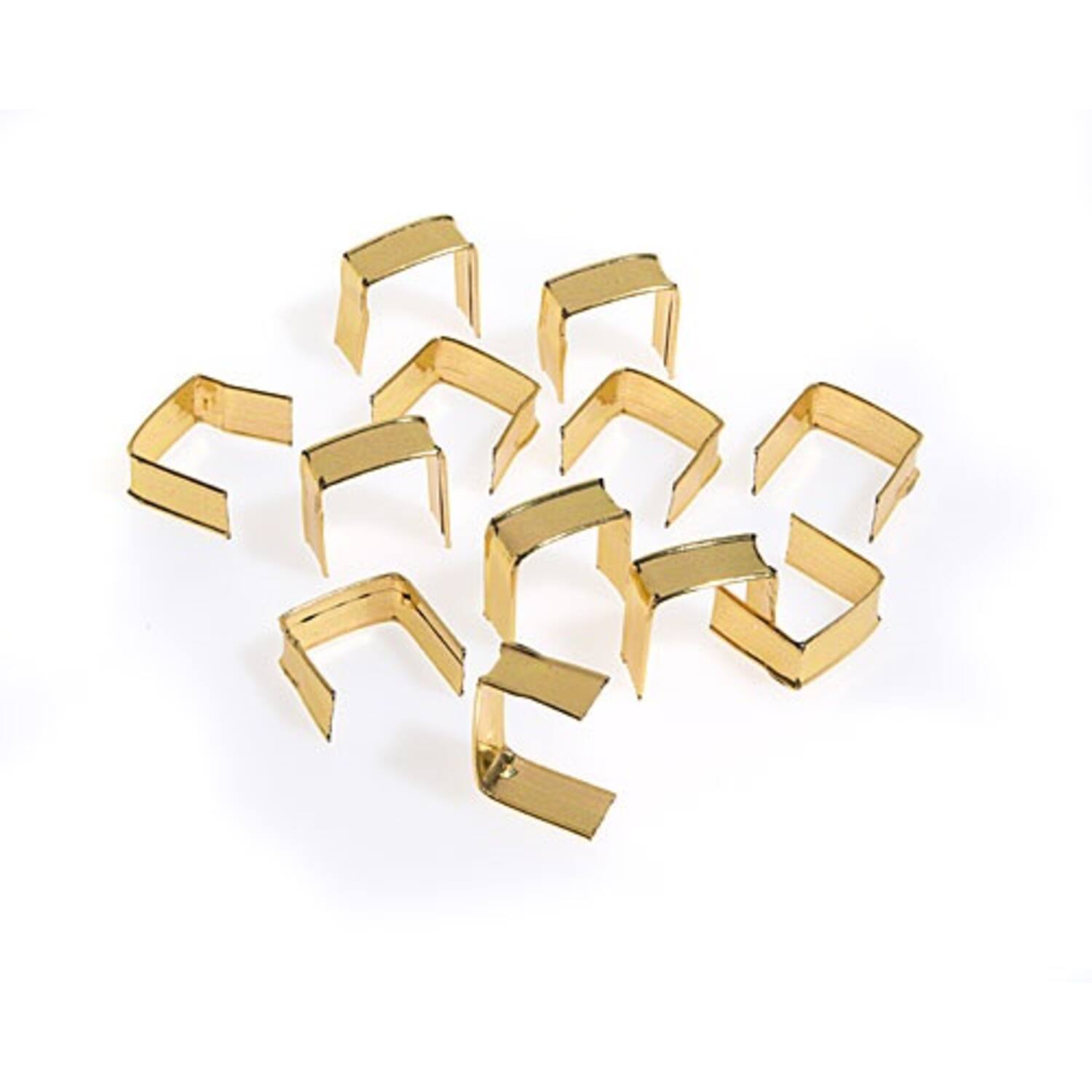 Sluitclip Papier U-clip goud (1000)
