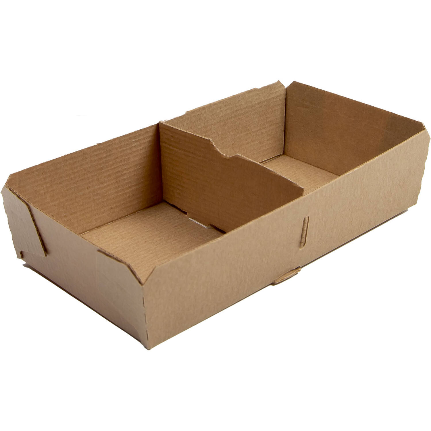 Interieur 2-vaks bruin 170x90x40cm (390)
