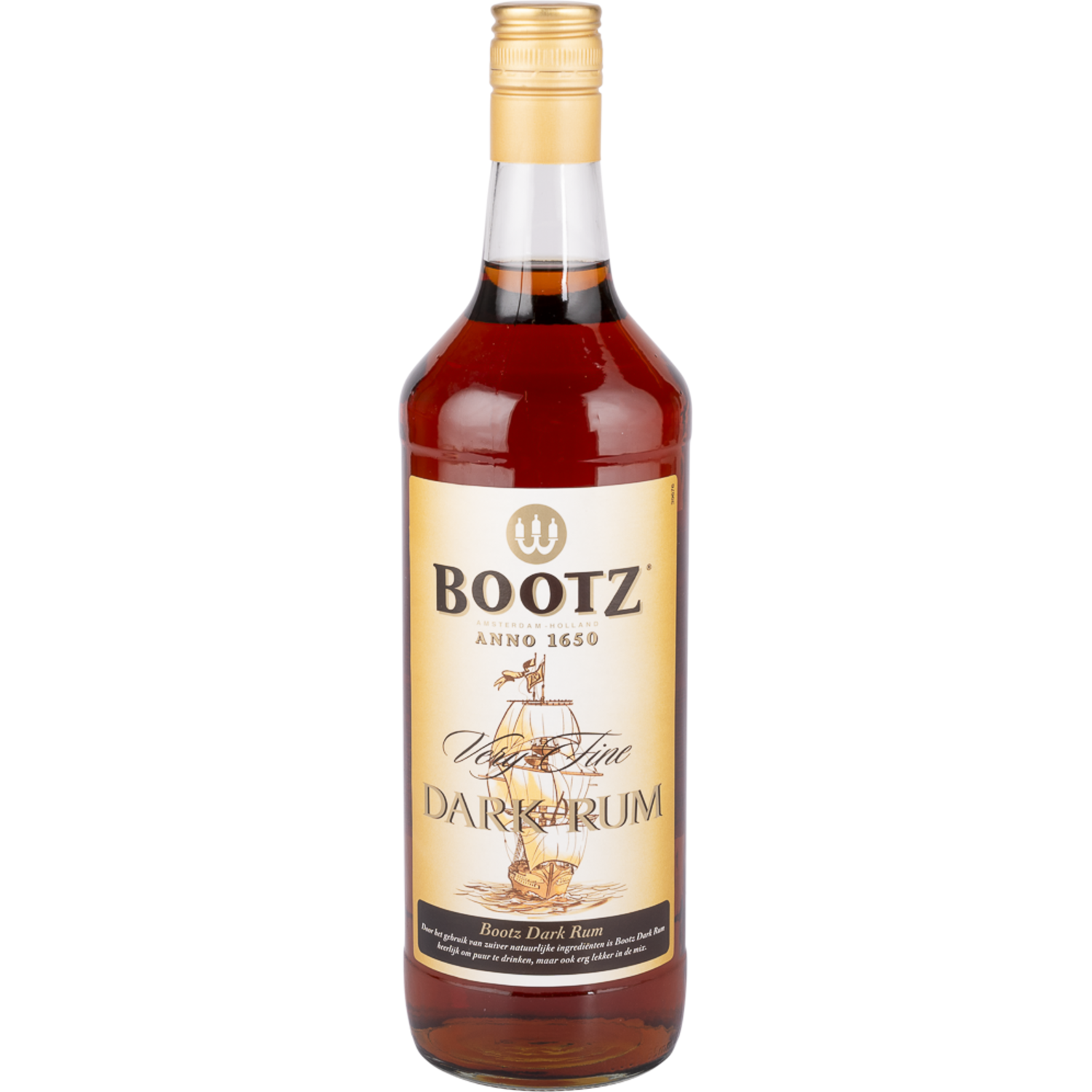 Rhum Bootz Brown 37.5% 1 Ltr.