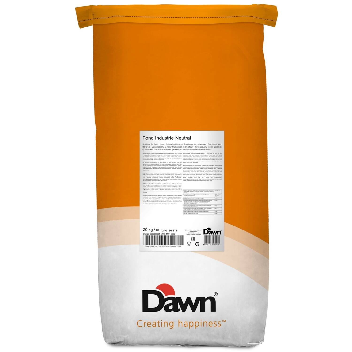 Dawn Fond Industrie Neutral 20 kg