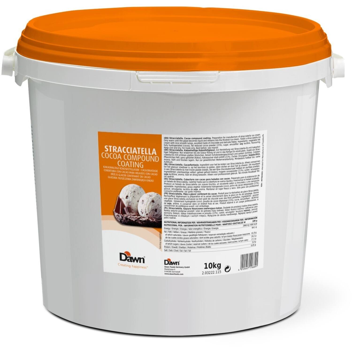 Dawn Stracciatella Cacao-Fantasie 10 kg