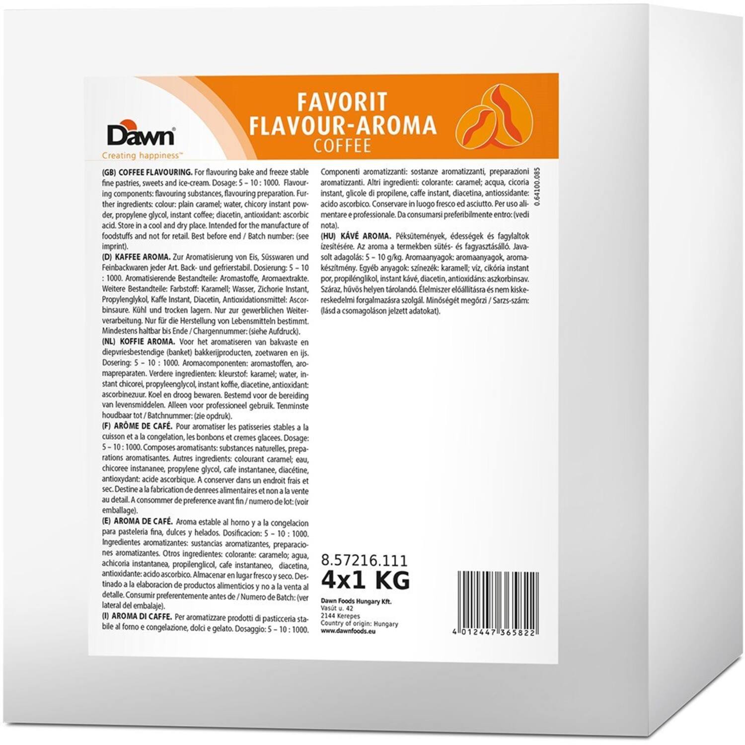 Dawn Favorit Koffie Aroma 1 kg