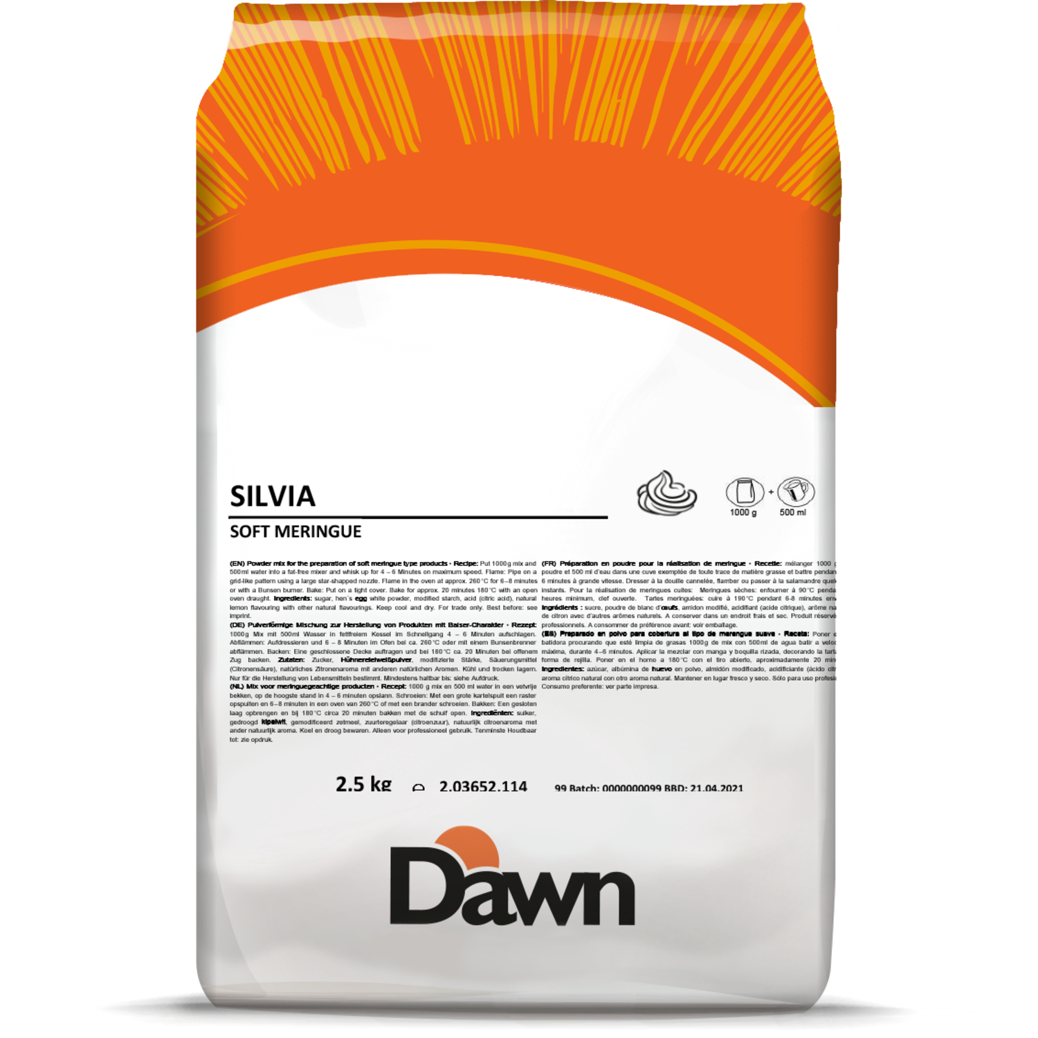 Dawn Silvia 2x2,5 kg