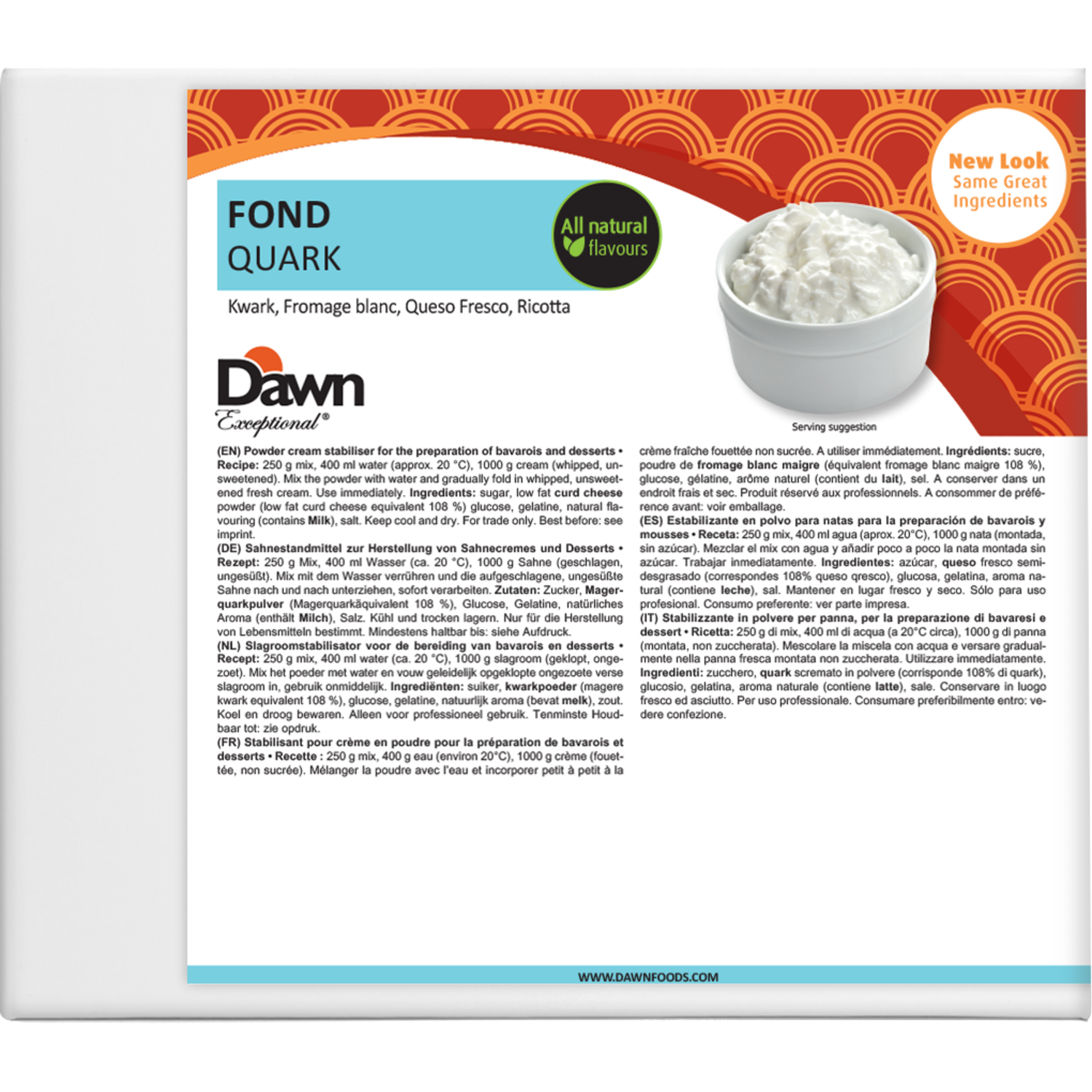 Dawn Fond Kwark 2,5 kg (2)
