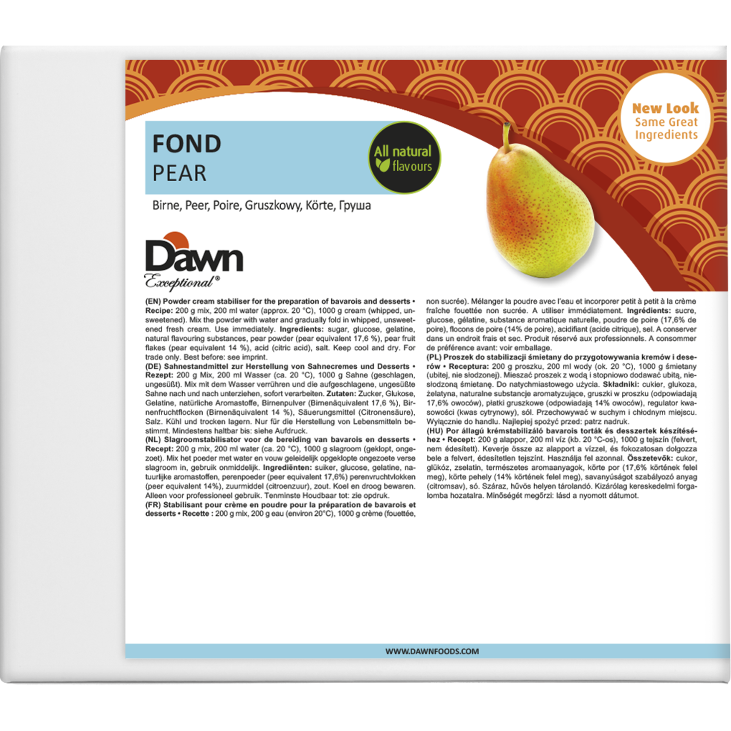 Dawn Fond Pear 2,5 kg (2)