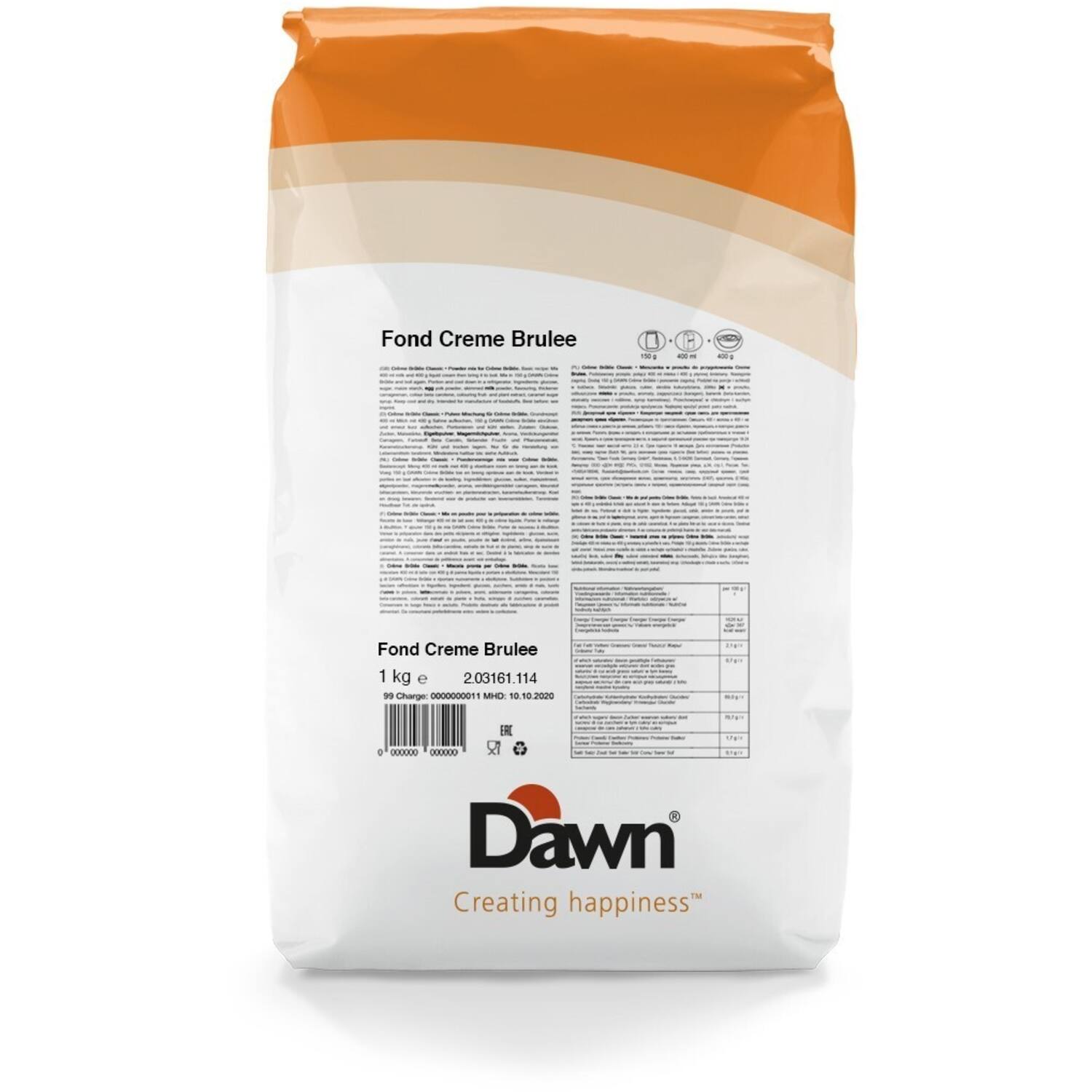 Dawn Fond Crème Brûlée 1 kg (5)