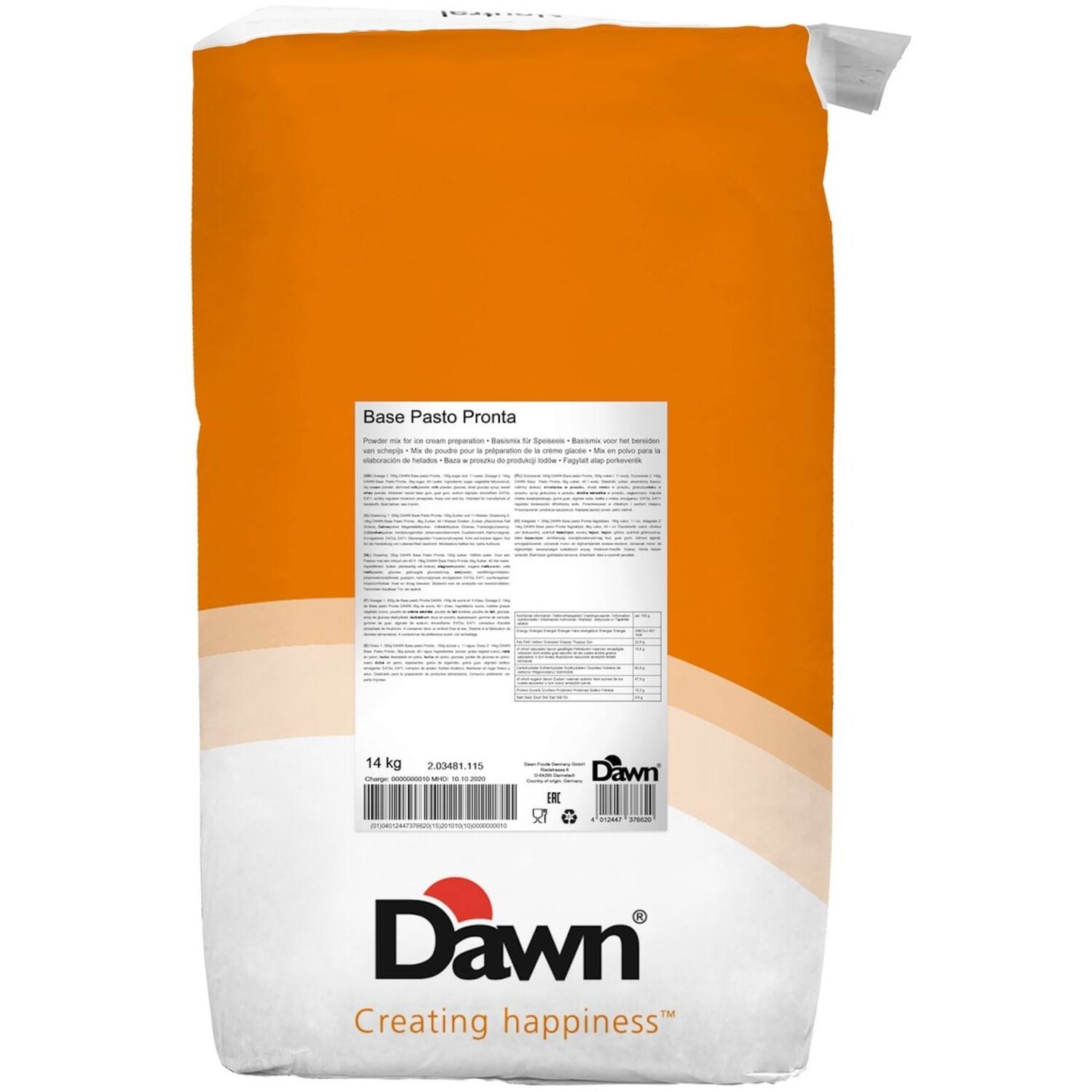 Dawn Base Pasto Pronta 14 kg