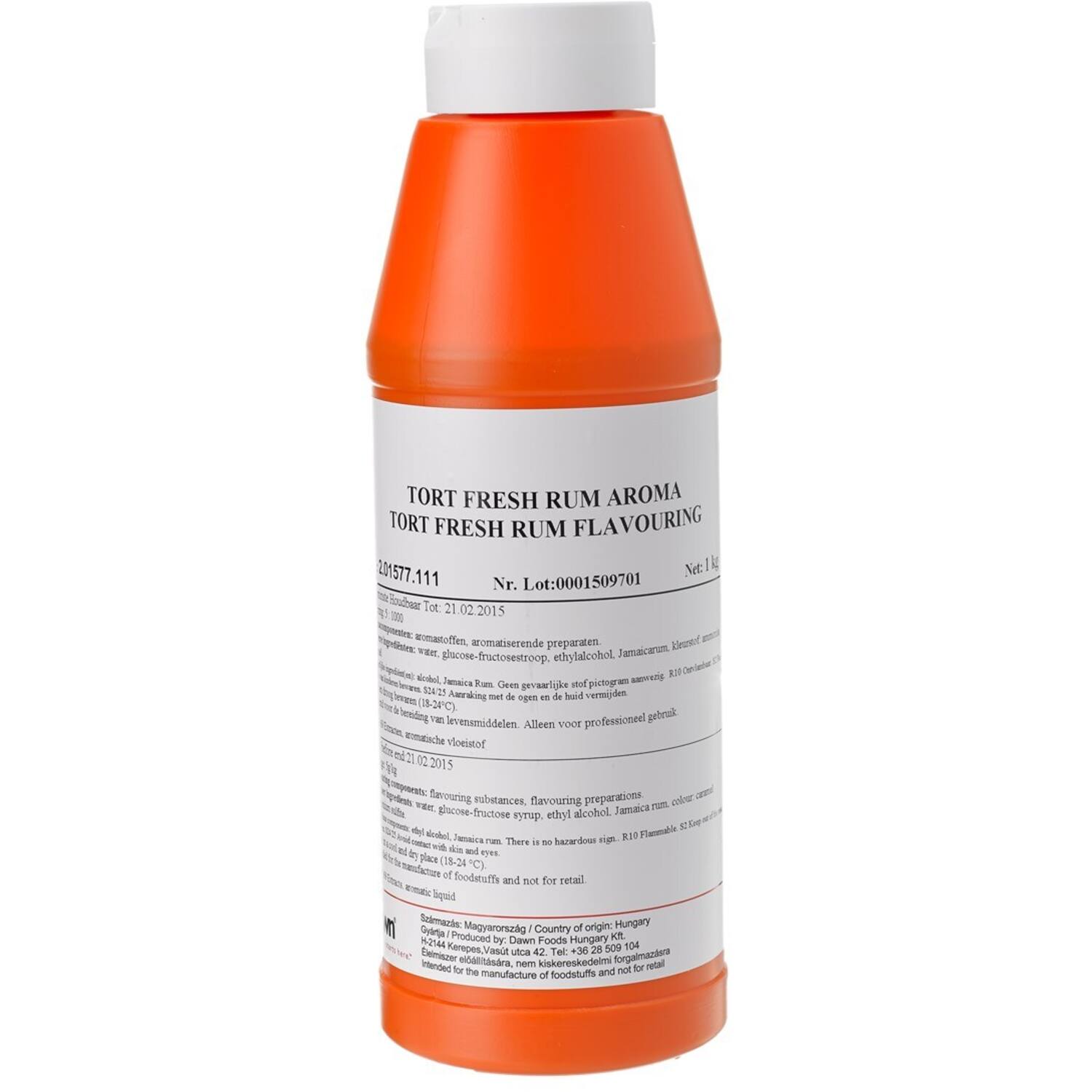 Dawn Tort Fresh Rum Flavouring 12,5% 1kg