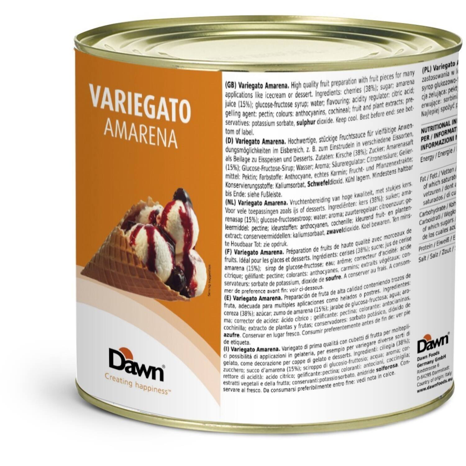Dawn Variegato Amarena 5 kg
