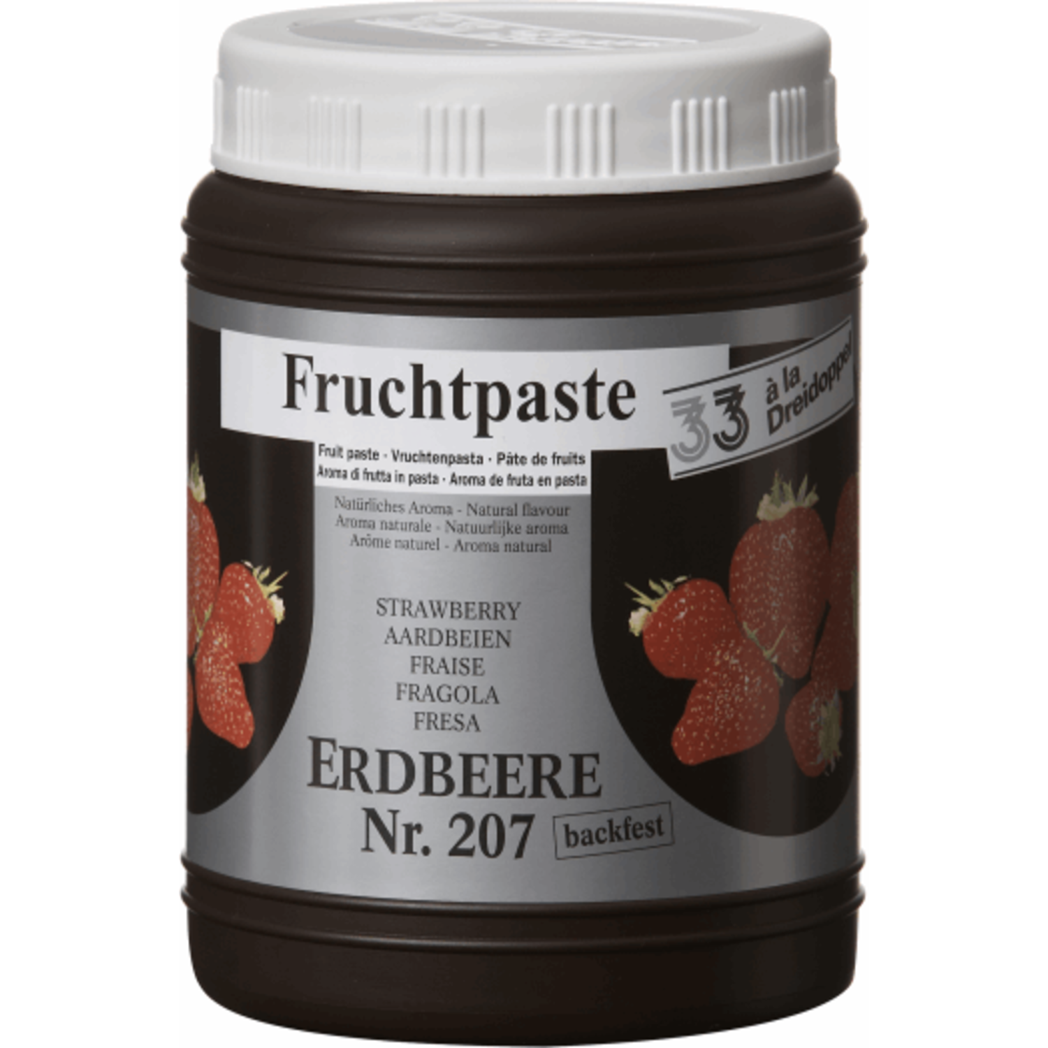 Ireks Dreidoppel Aardbeienpasta 1 Kg