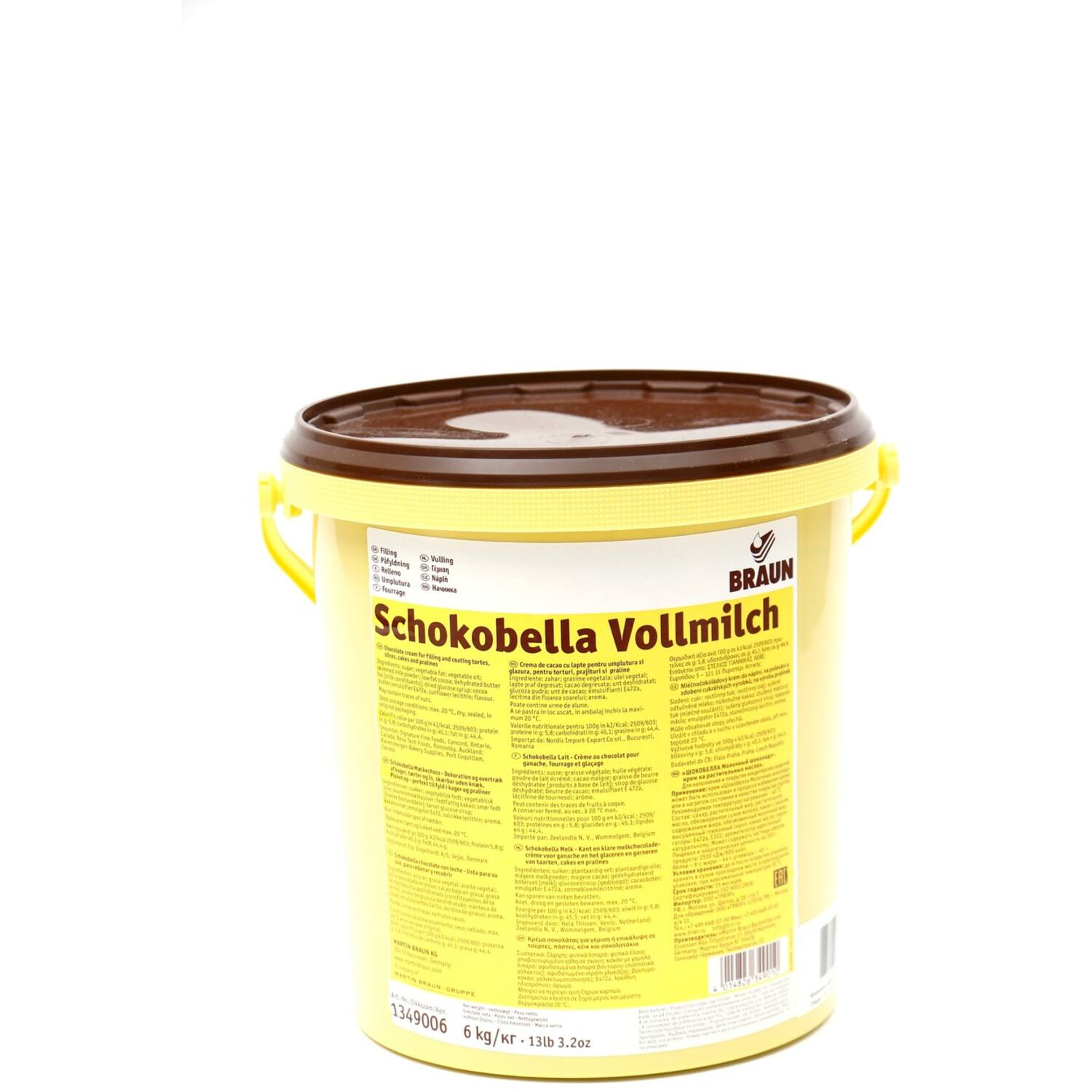 Schokobella Puur Braun 6 Kg