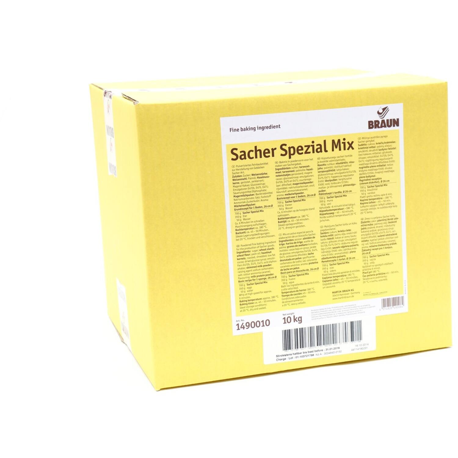 Sacher Spezial Mix Braun 10 Kg