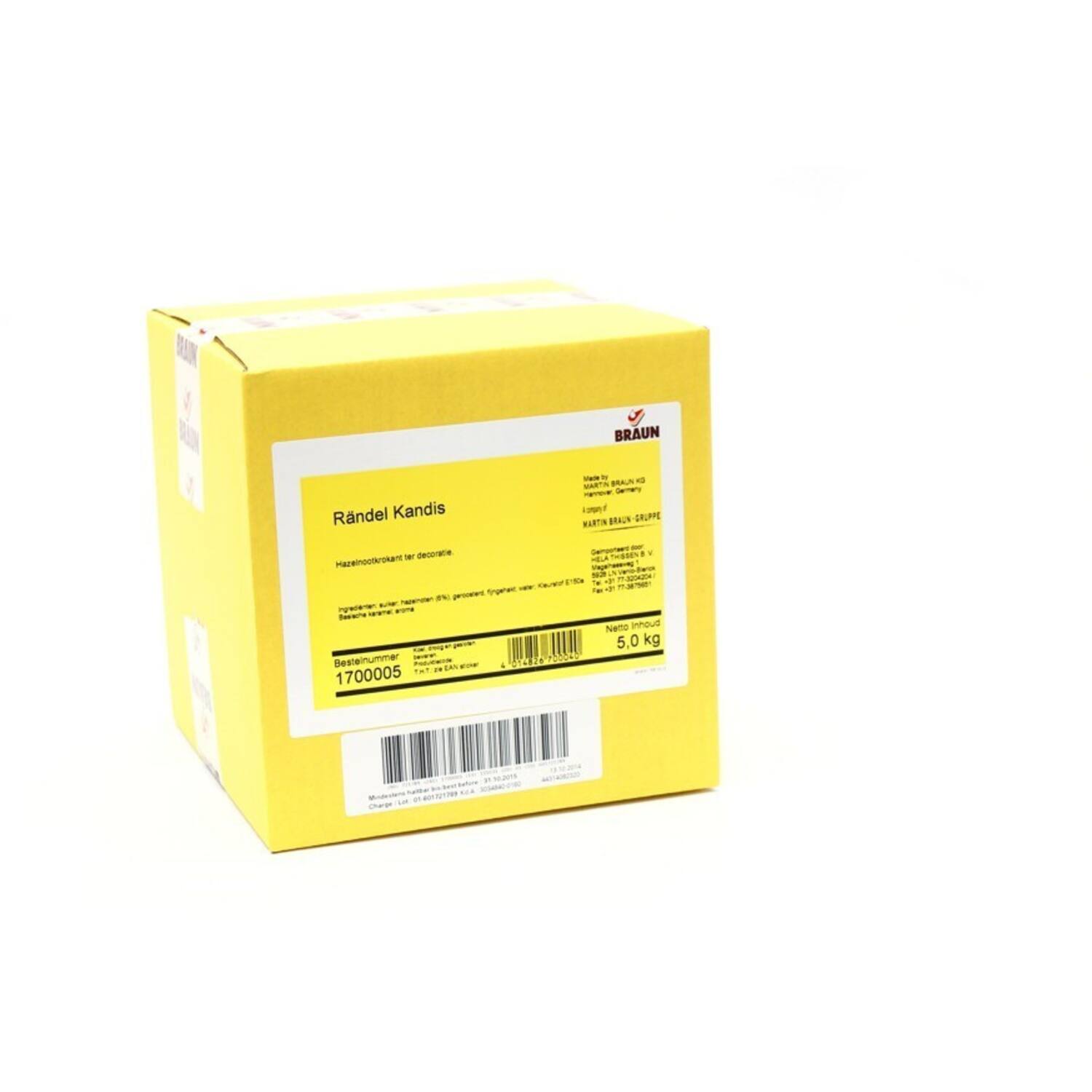 Candy Crunch (Randel Kandis) Braun 5 Kg
