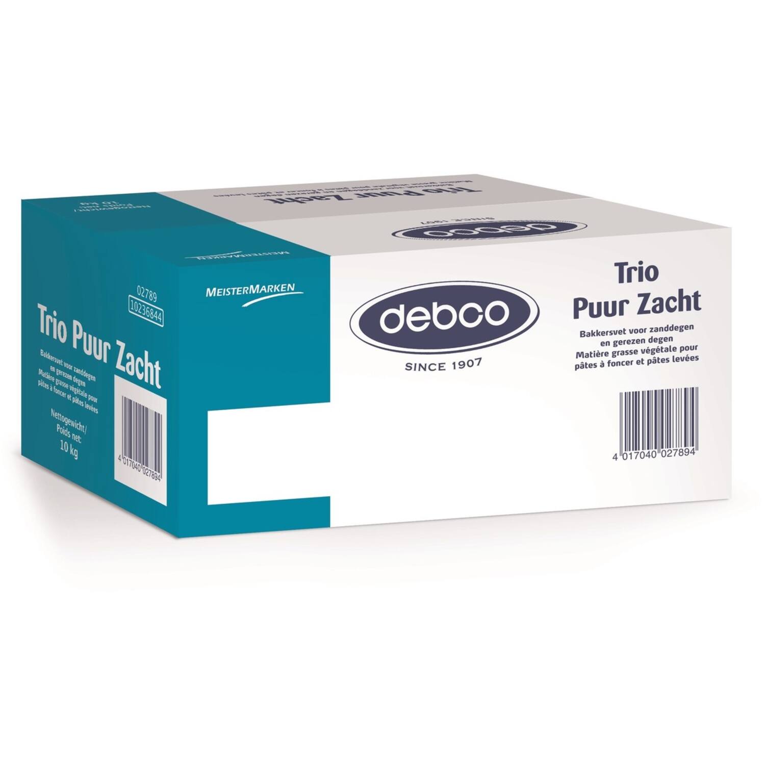 CSM Debco Trio Puur Zacht 10 kg PO MB