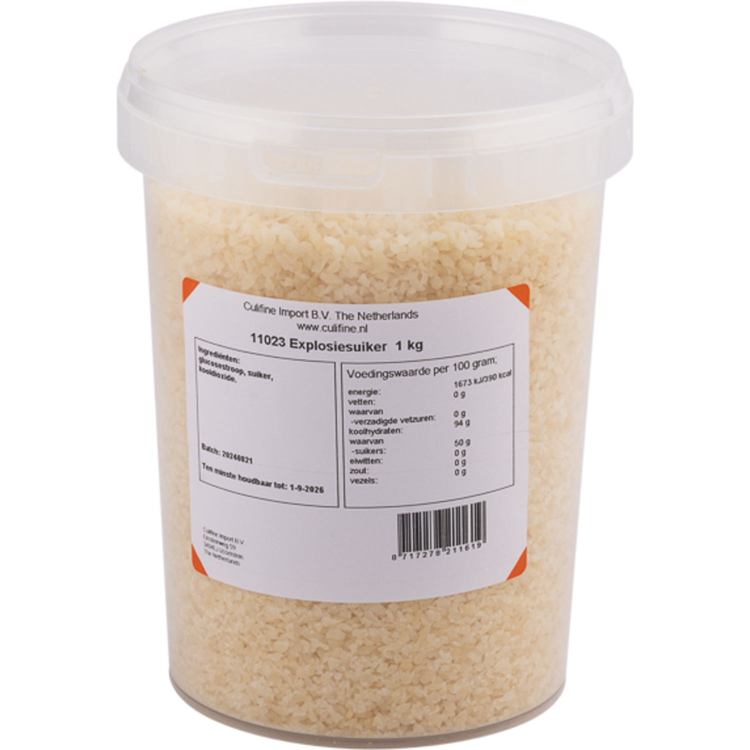 CU Knettersuiker Naturel (1kg)