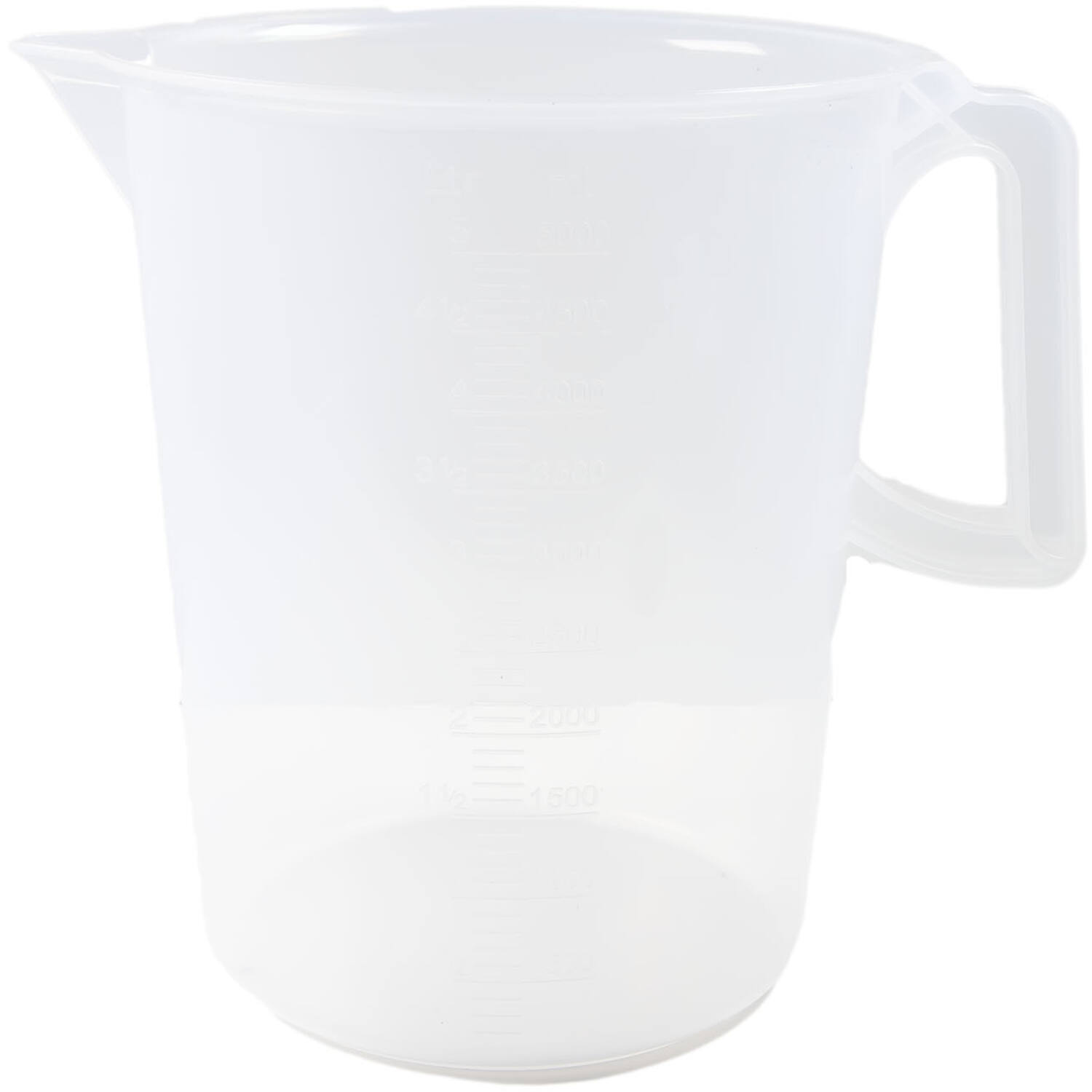 Maat/Schenkbeker 5.0 Ltr Plastic