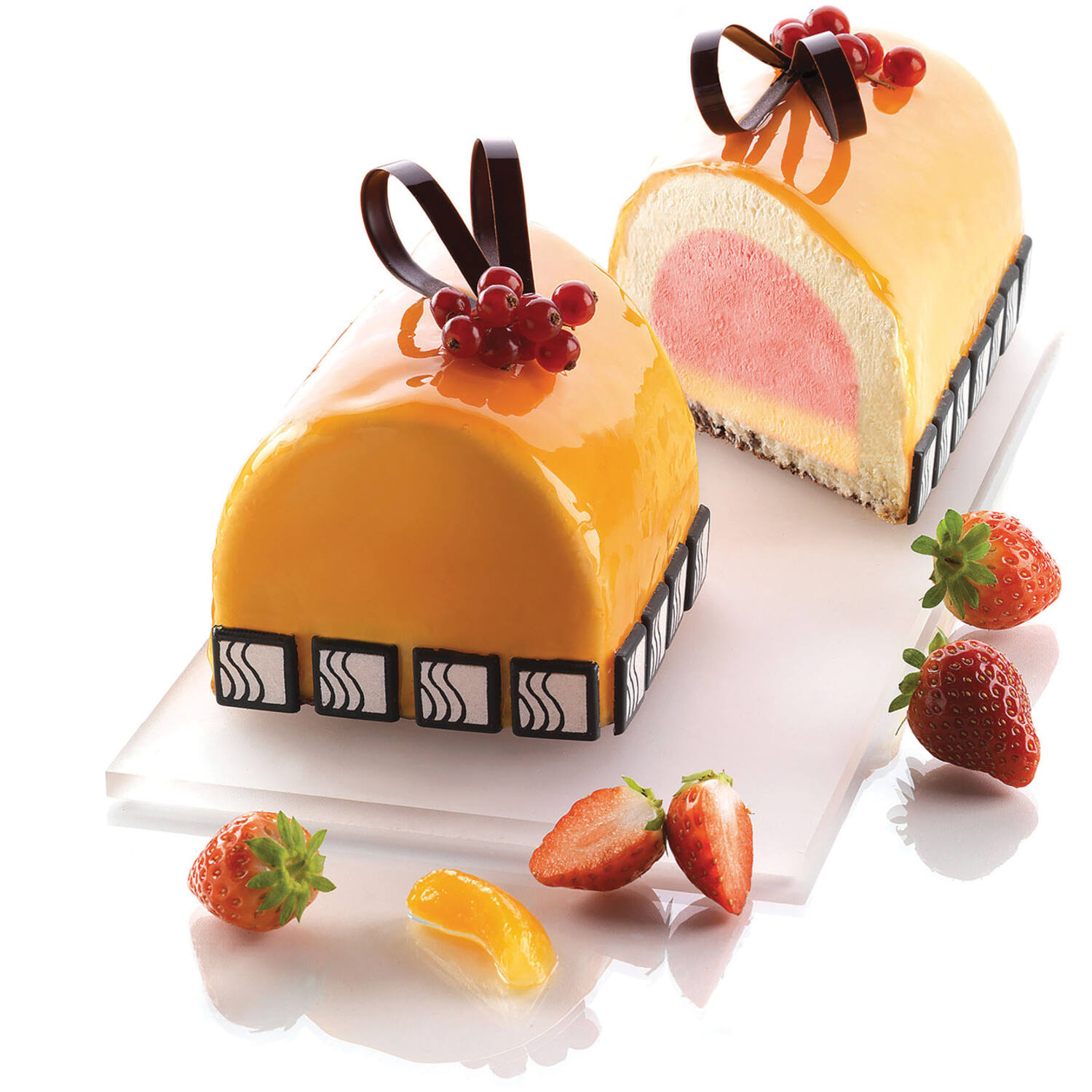 Siliconenmal Insert Buche Set 22x6 h.5 cm (4)