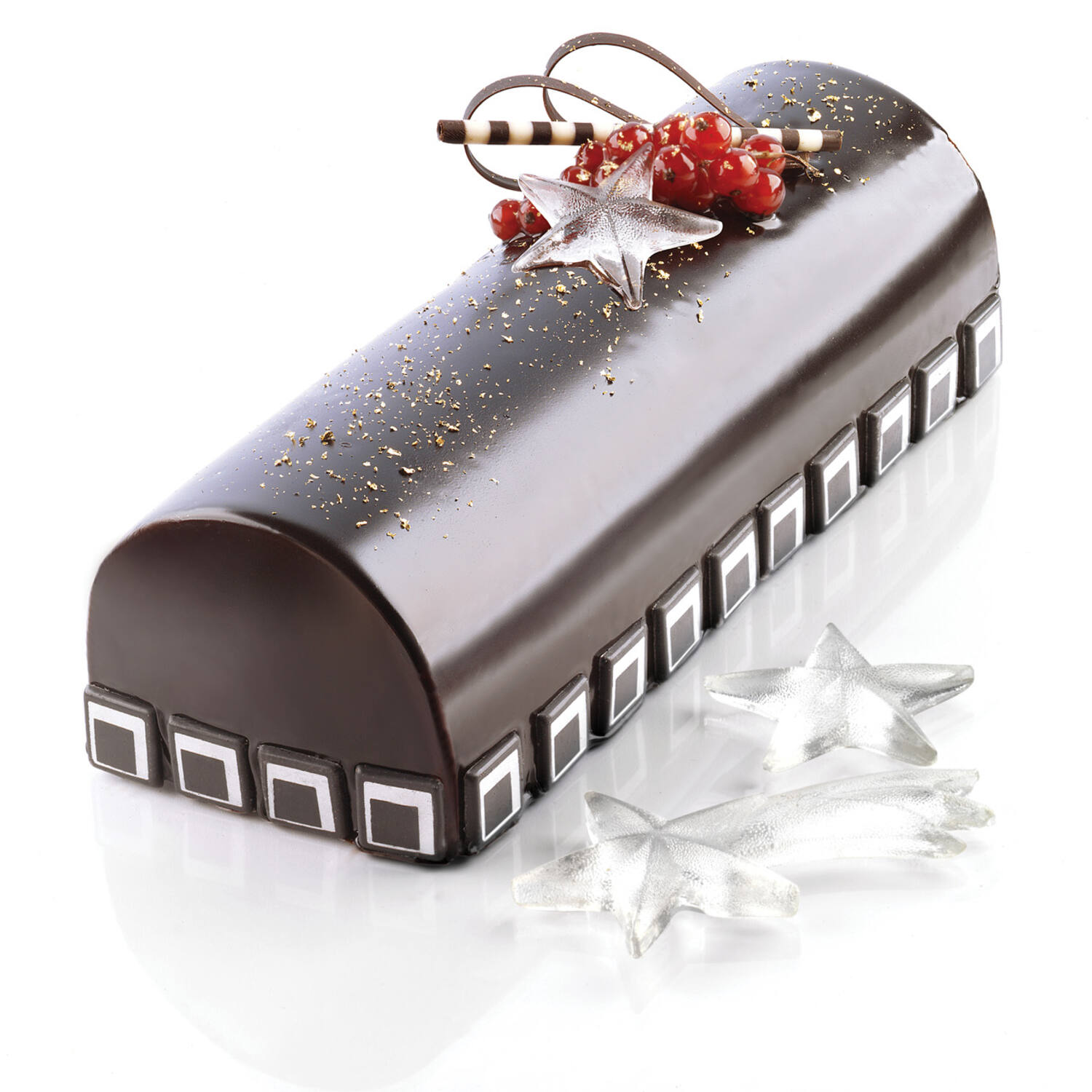 Siliconenmal Buche Set 25x9 h.7 cm (3)