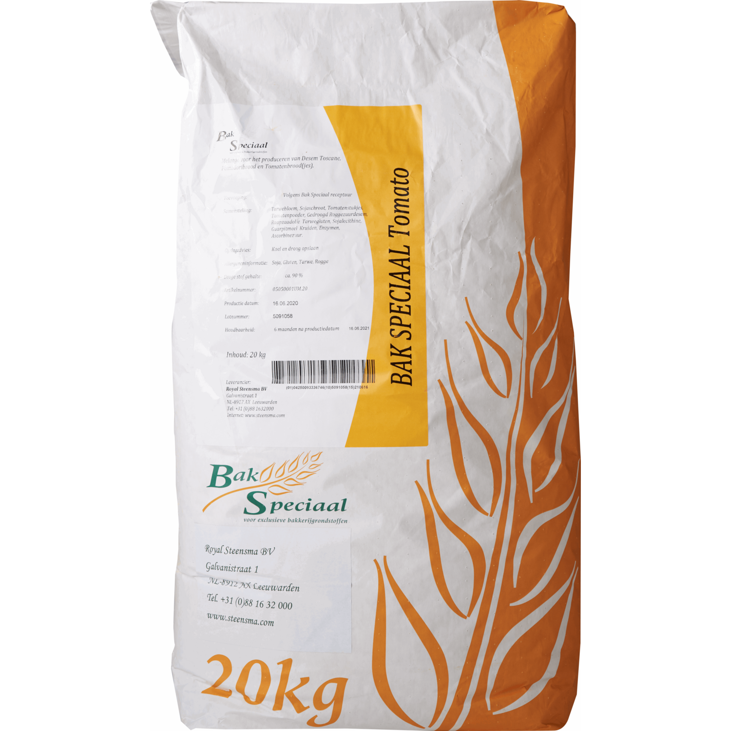 Bak Speciaal Tomato 20 Kg