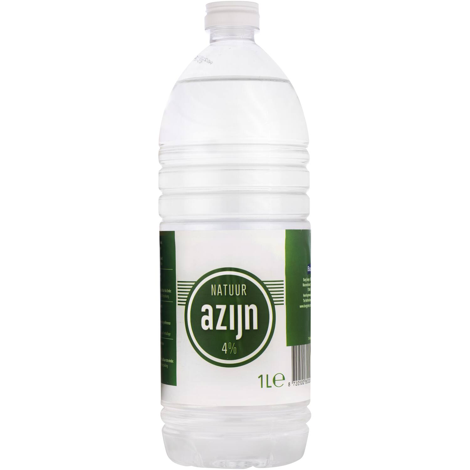 Burg Natuurazijn (wit) 4% 1L (12)