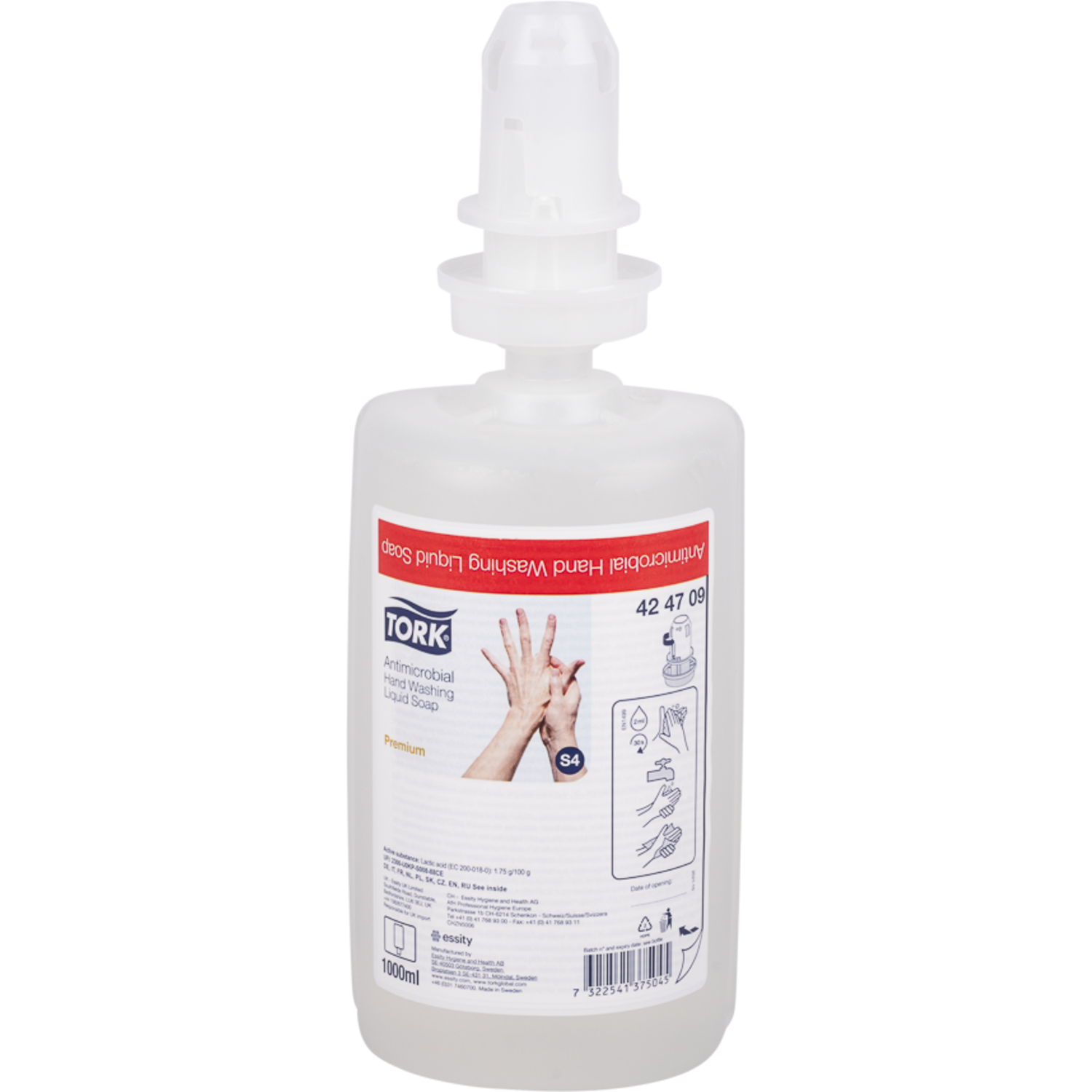 Tork Antimicobiële Vloeibare Zeep 1 Ltr (6)