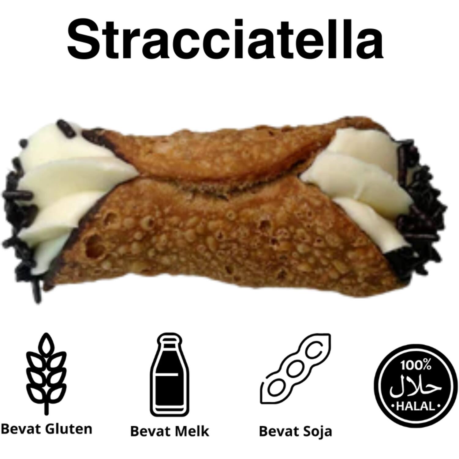Handgemaakte Cannoli Straciatella (48)