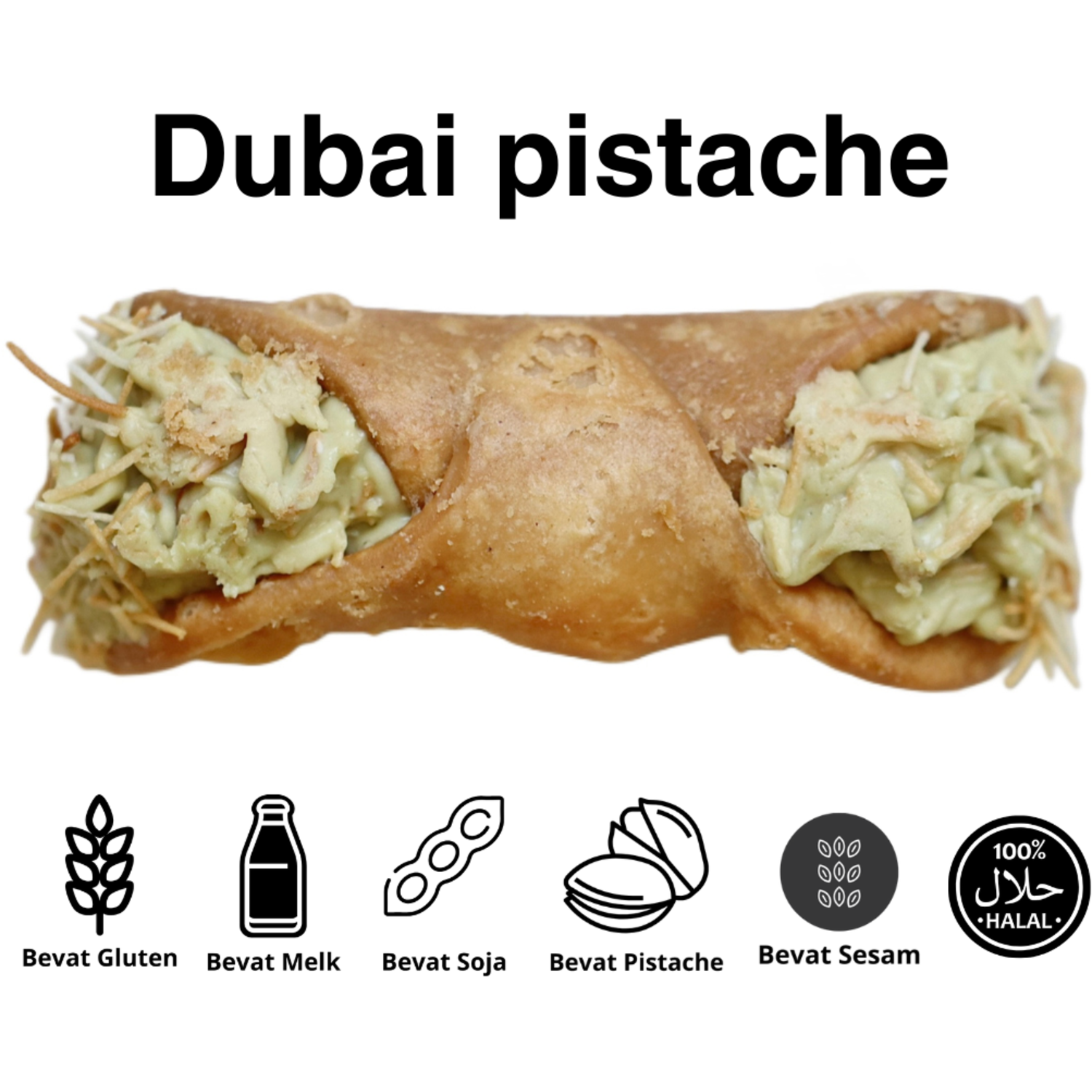 Handgemaakte Cannoli Dubai Pistache (48)