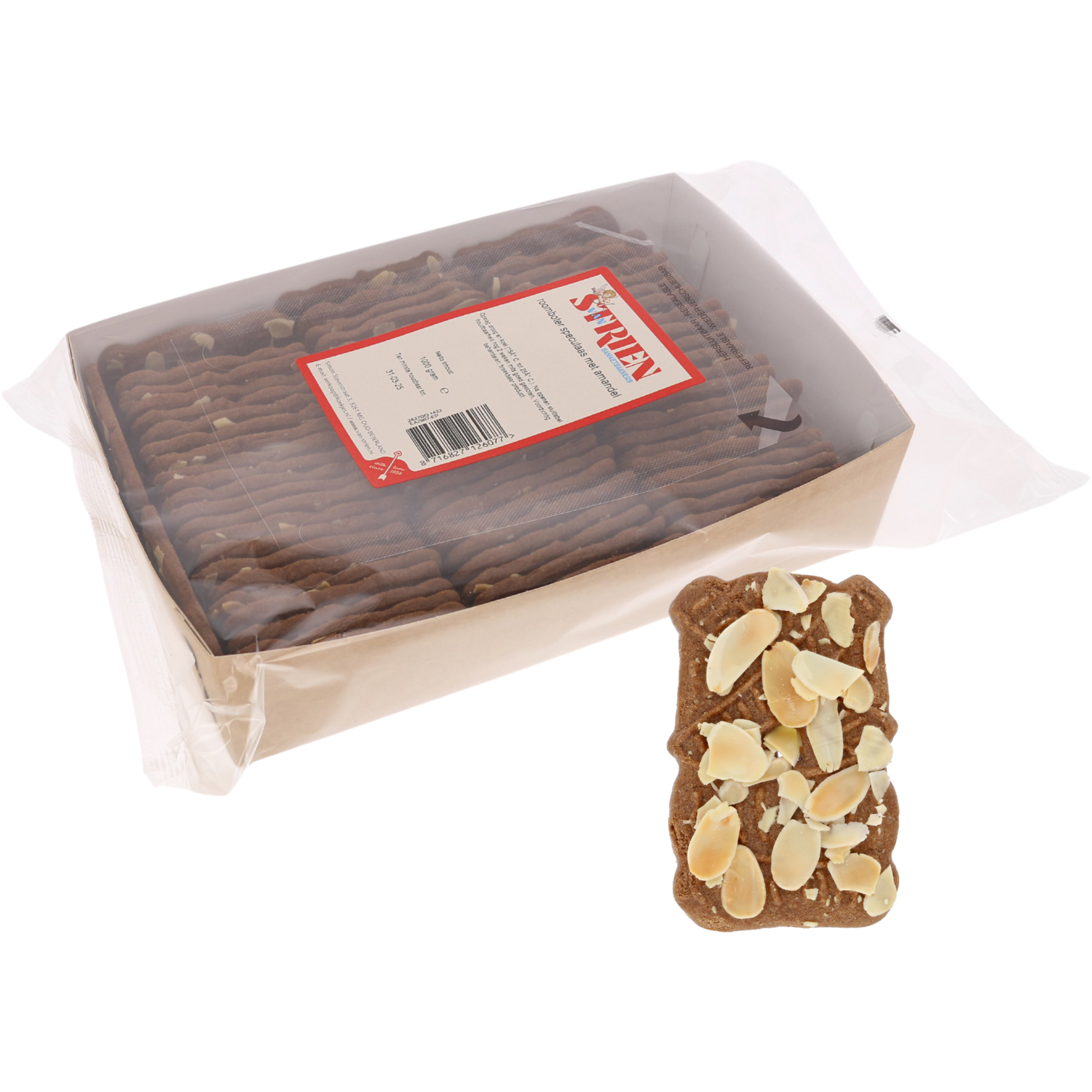 Strien 2607 Roomboter Amandel Speculaas 4x1000gr