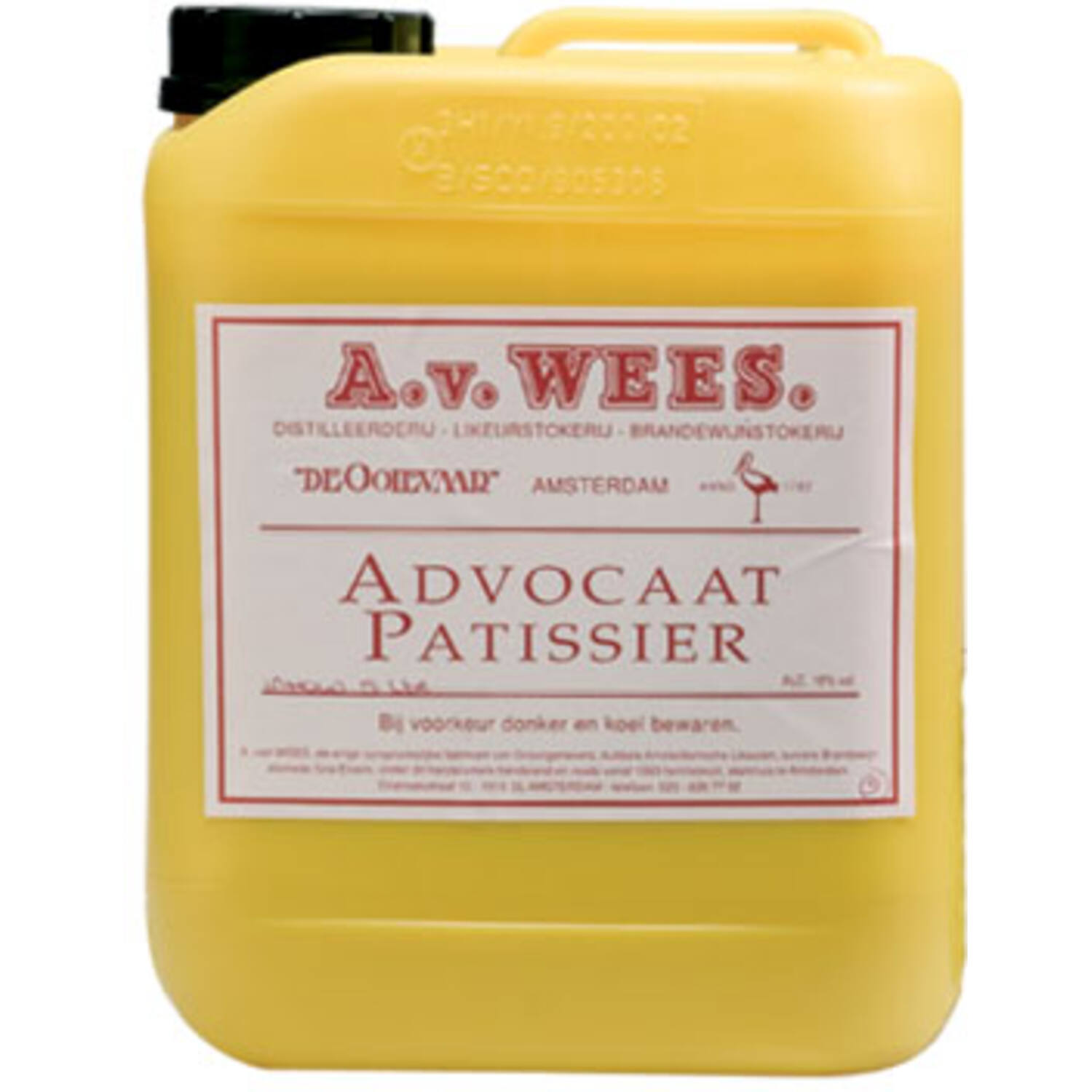 Van Wees. Advocaat 15% 5 Ltr