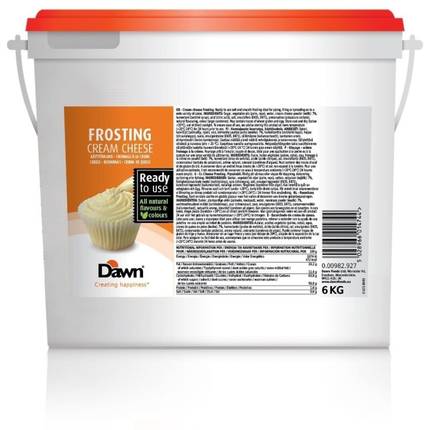Dawn Cream Cheese Frosting 6 kg
