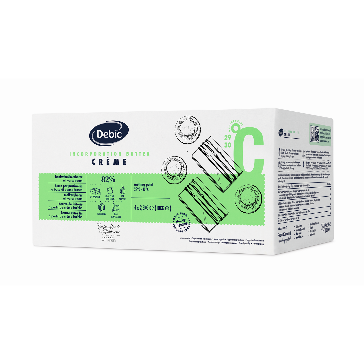 Debic Creme roomboter 2,5kg (4)